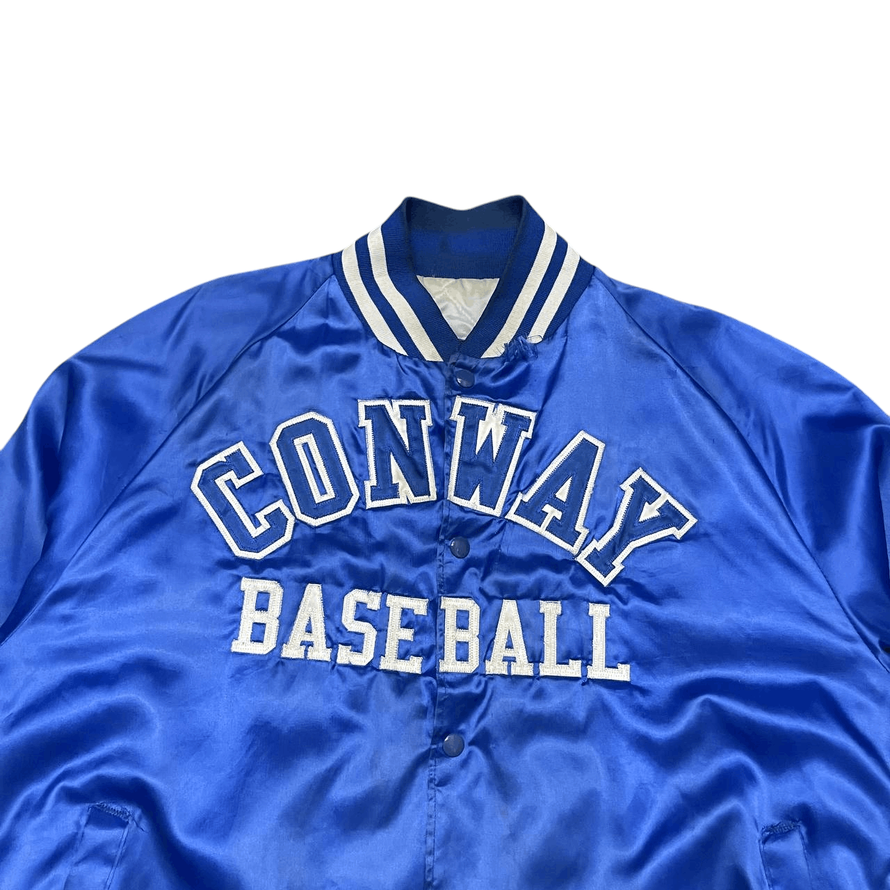 Vintage Vintage Conway Baseball Nylon Bomber Jacket Size US XL / EU 56 / 4 - 2 Thumbnail