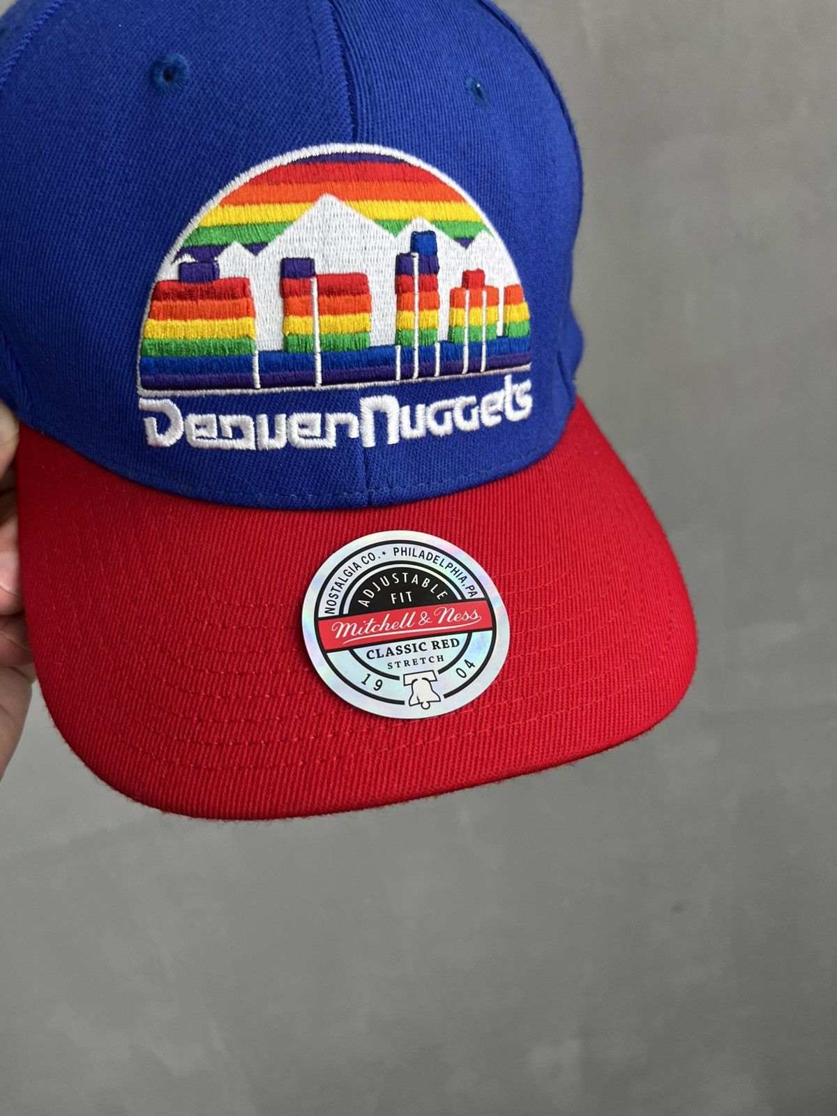 Mitchell & Ness Denver Nuggets NBA Hardwood Classics Snapback Hat Size ONE SIZE - 3 Thumbnail