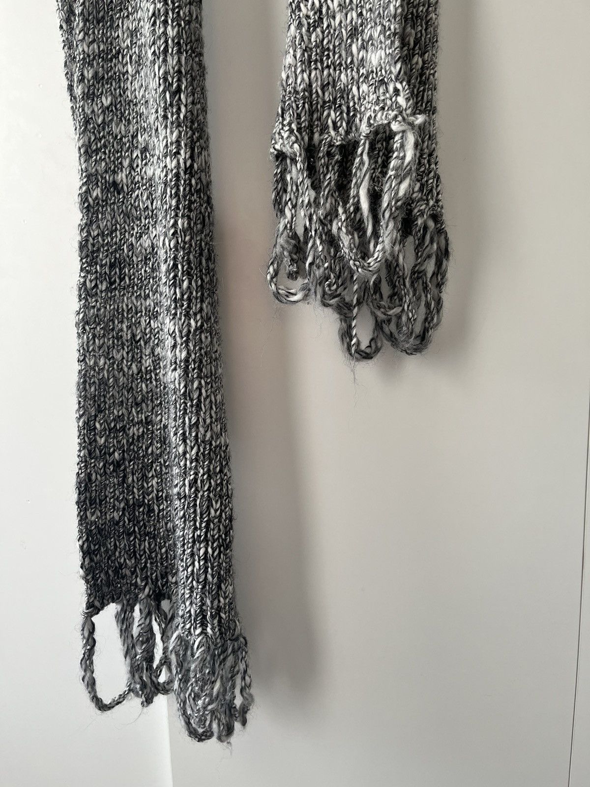 Dior 07AW Long wool scarf Size ONE SIZE - 2 Thumbnail