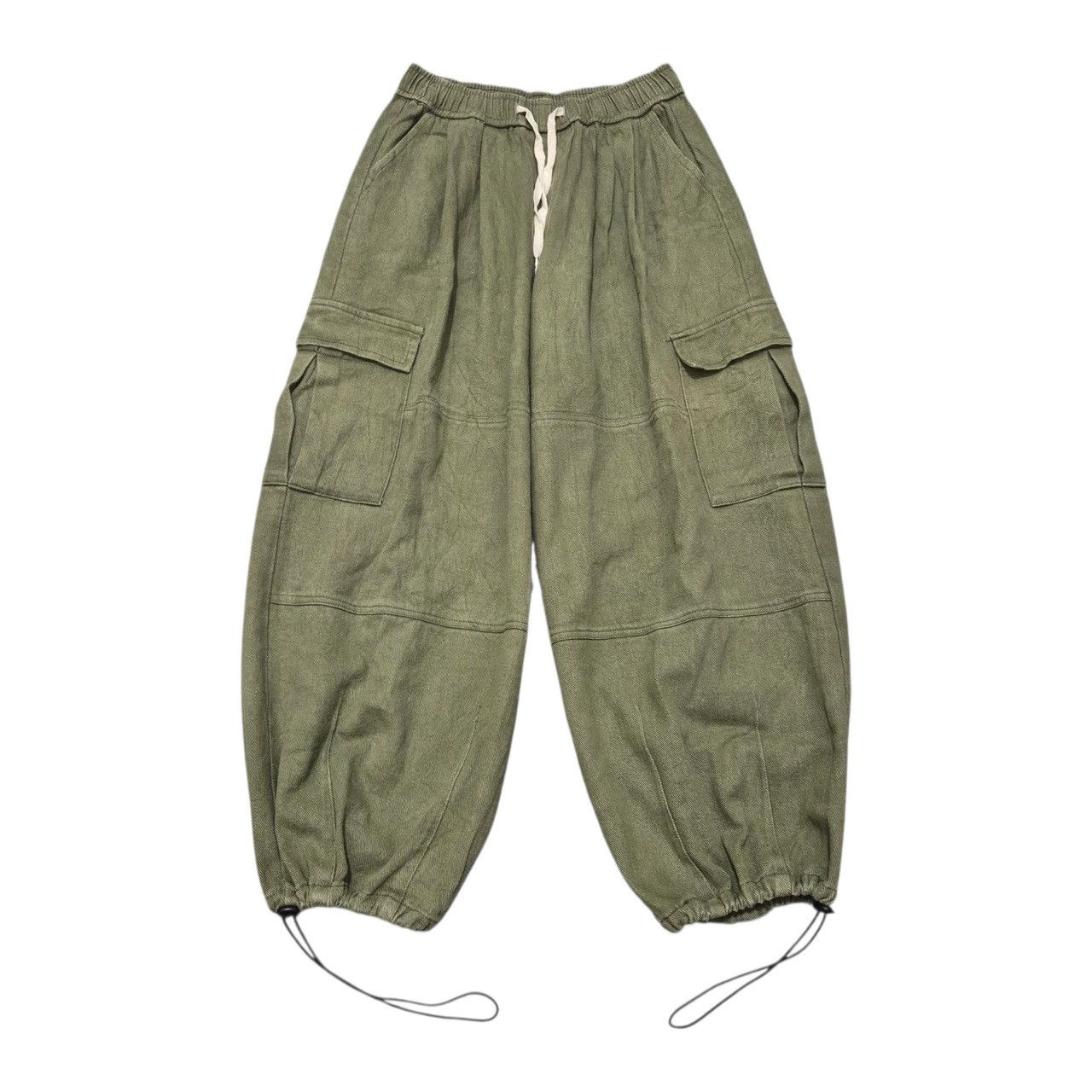 Japanese Brand kutir ultra wide leg baloon pants Size US 33 - 4 Thumbnail