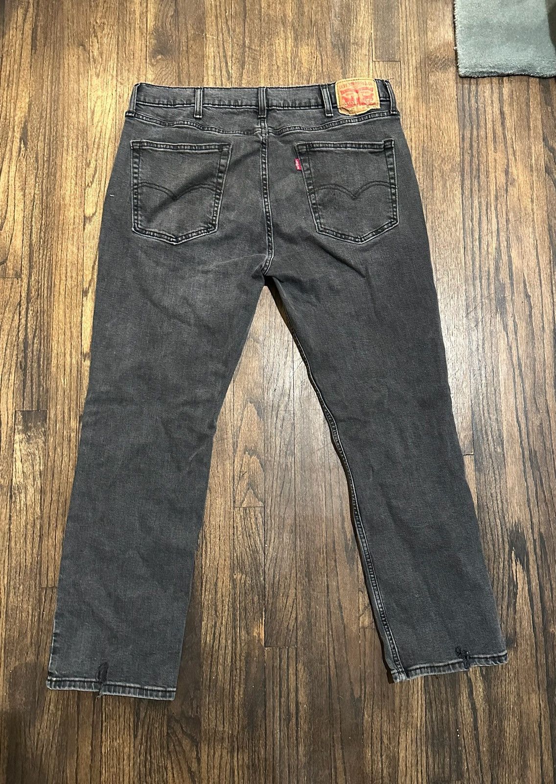 Levi's × Vintage Levi’s 514 classic grey original straight jeans Size US 38 / EU 54 - 2 Thumbnail