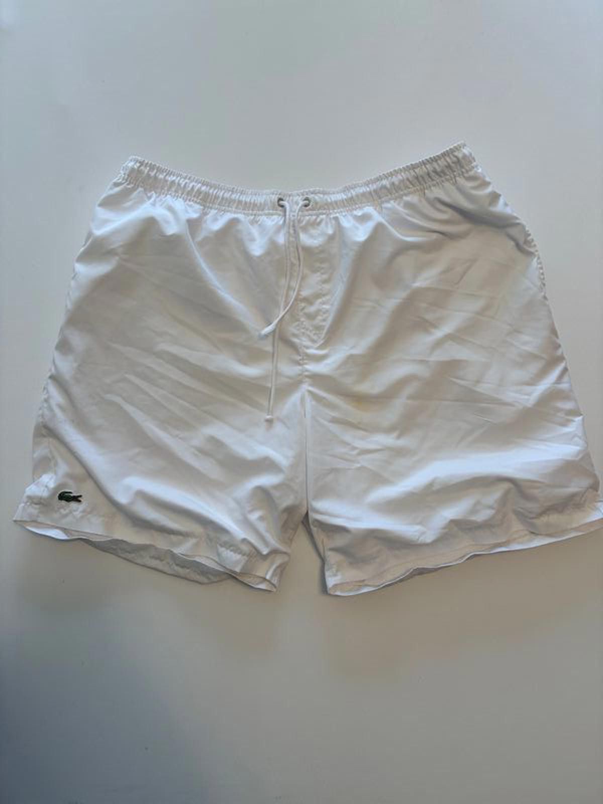 Lacoste Men's White Sport Tennis Shorts (Size 3XL)