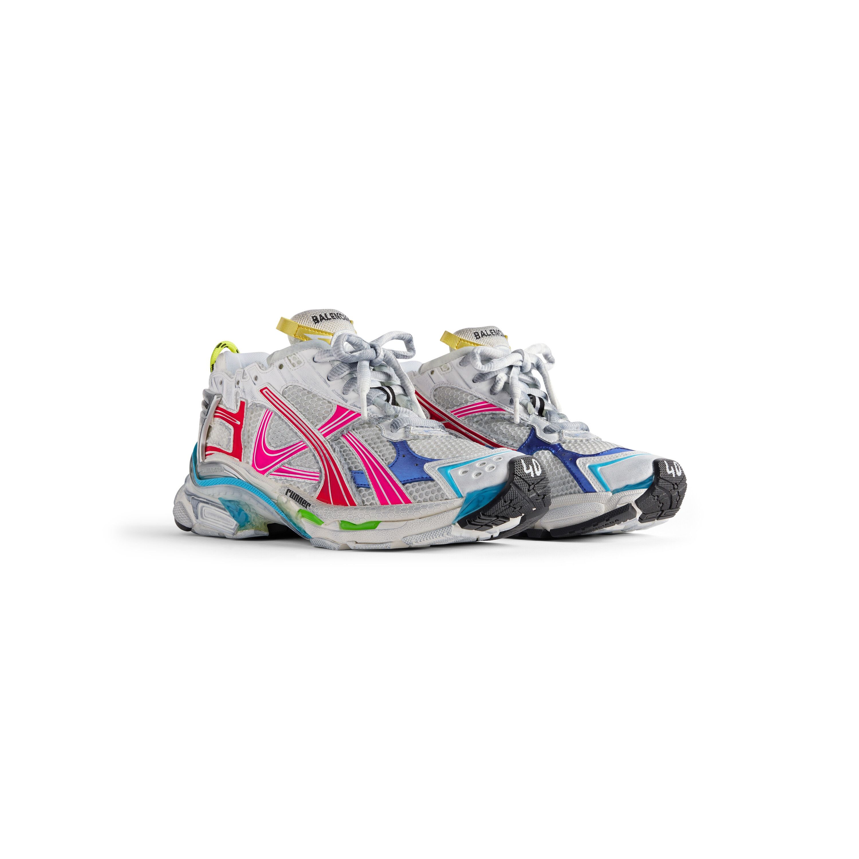 Balenciaga Balenciaga Runner Multicolor Sneakers New Size US 6 / IT 36 - 2 Thumbnail