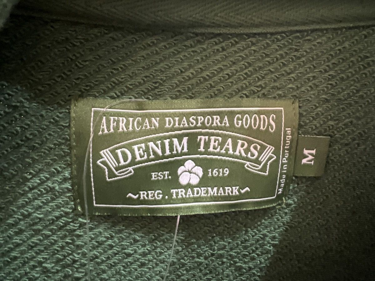DENIM TEARS M Denim Tears pullover hoodie Green Size US M / EU 48-50 / 2 - 3 Thumbnail