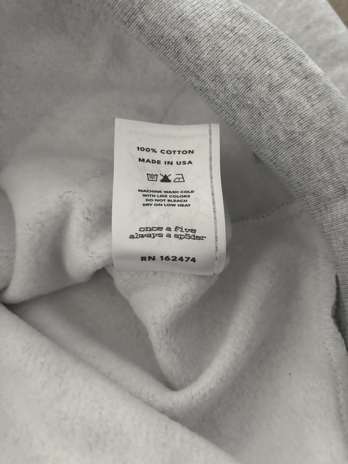 Sp5der Grey Atlanta Full Zip Hoodie Size US M / EU 48-50 / 2 - 5 Thumbnail