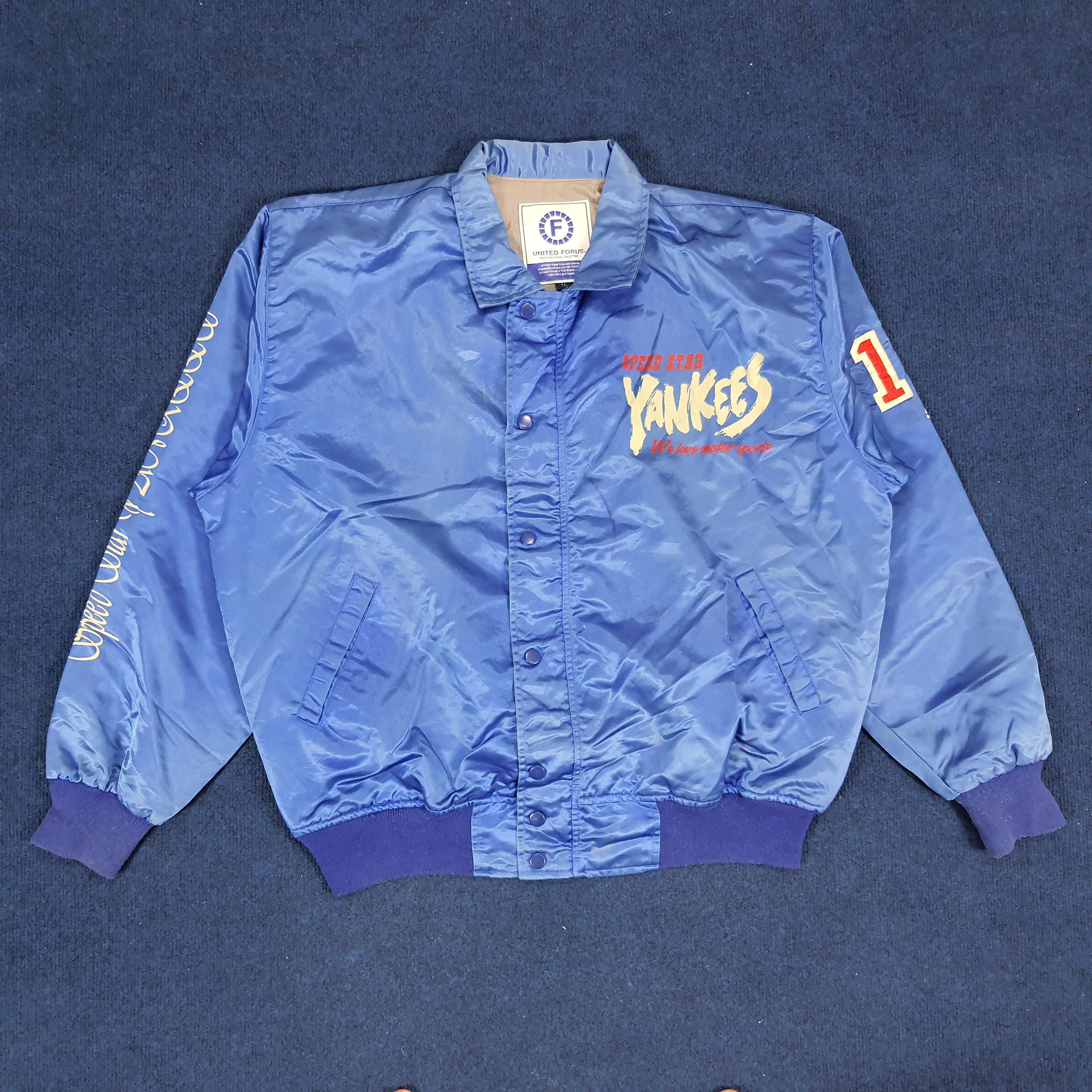 Vintage Vintage Yankees Street Racing Team Fukuoka Speed Star Jacket Size US XL / EU 56 / 4 - 3 Thumbnail