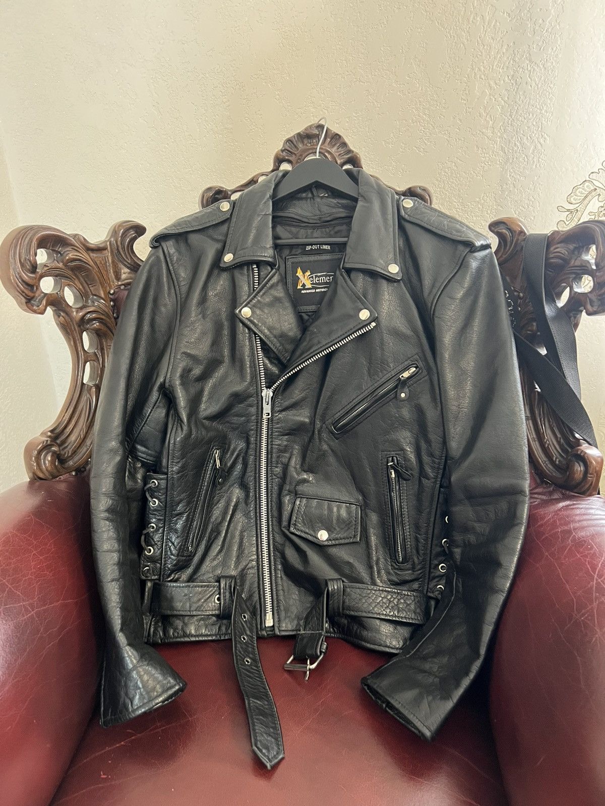 Japanese Brand ARCHIVE CROPPED LEATHER biker JACKET UNDERCOVER STYLE Size US M / EU 48-50 / 2 - 1 Thumbnail