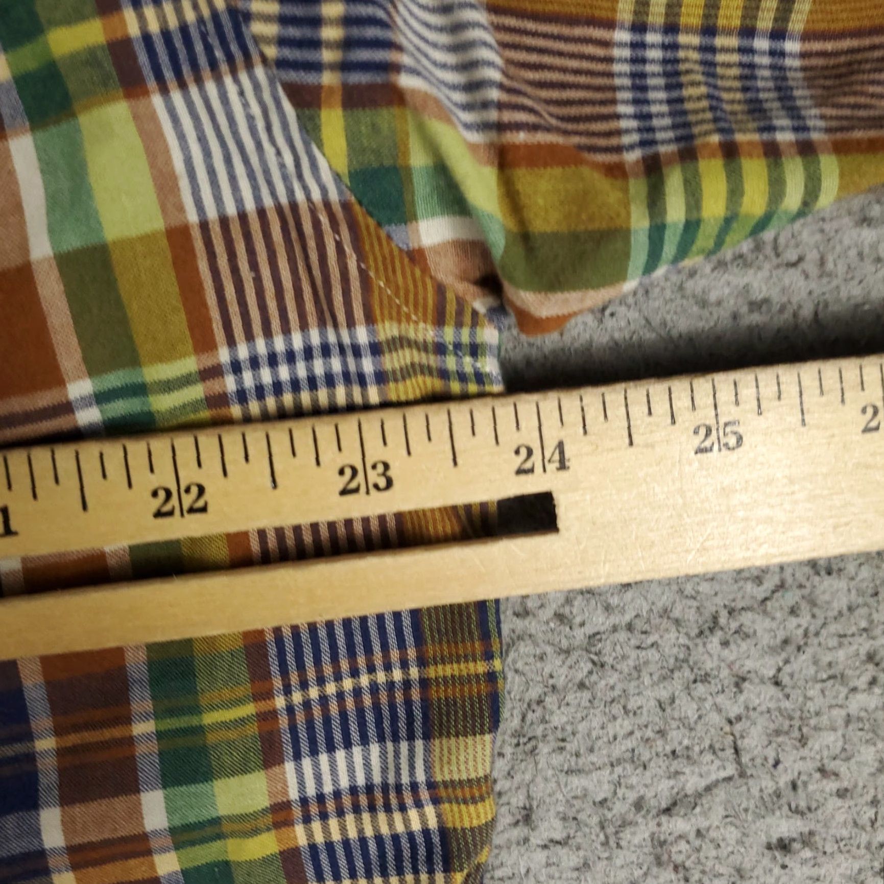 Brooks Brothers Brooks Brothers Shirt Mens Medium Blue Green Red Plaid Button Up Long Sleeve Size US M / EU 48-50 / 2 - 5 Thumbnail
