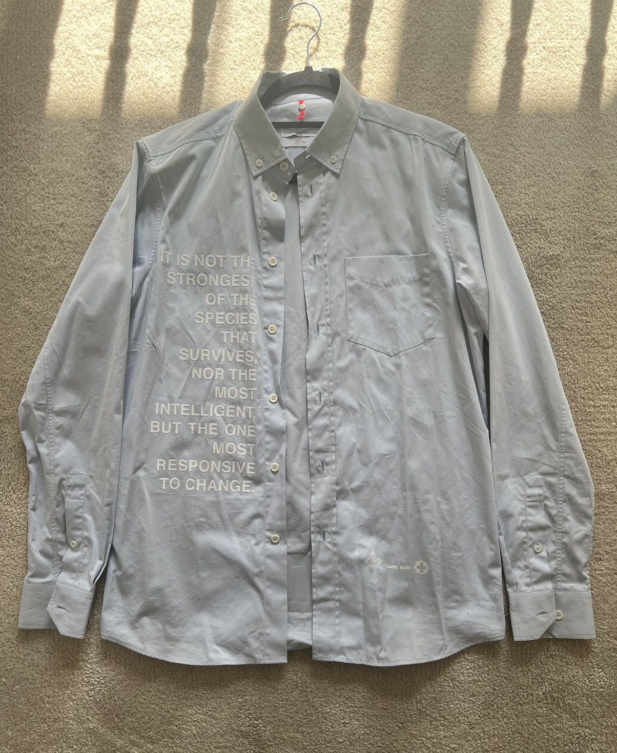 OAMC OAMC Sagarmatha Quote Button Up Size US S / EU 44-46 / 1 - 1 Thumbnail