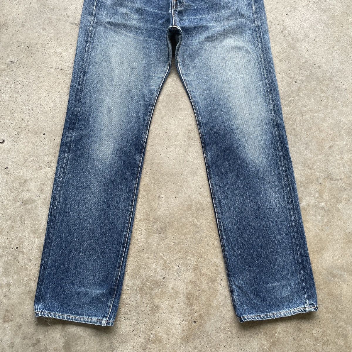 Denime W32💥 Vintage Denime Japan Faded Selvedge Jeans Pants Denim Size US 32 / EU 48 - 4 Thumbnail