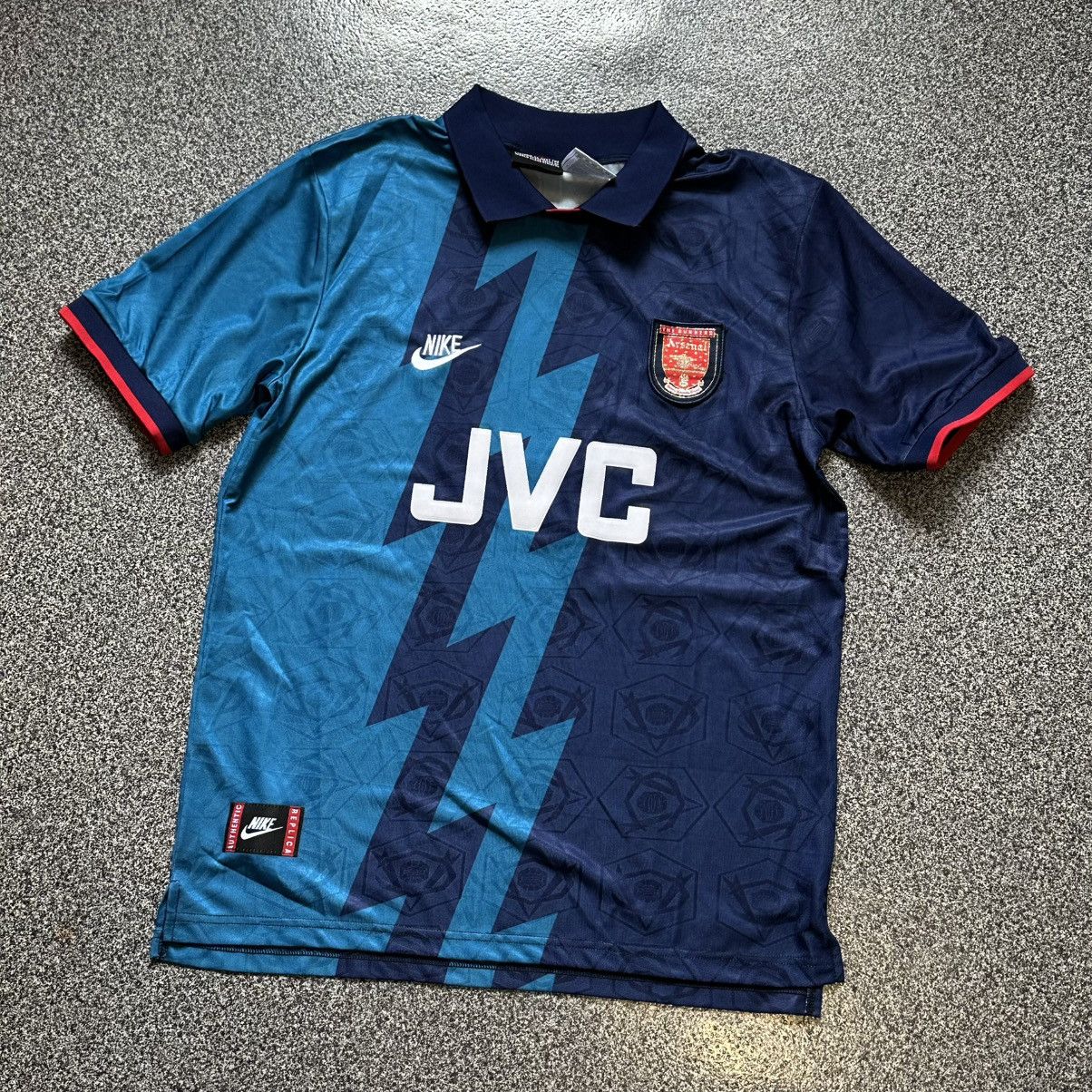 Vintage Arsenal London 1995-1996 SHIRT SOCCER JERSEY NIKE