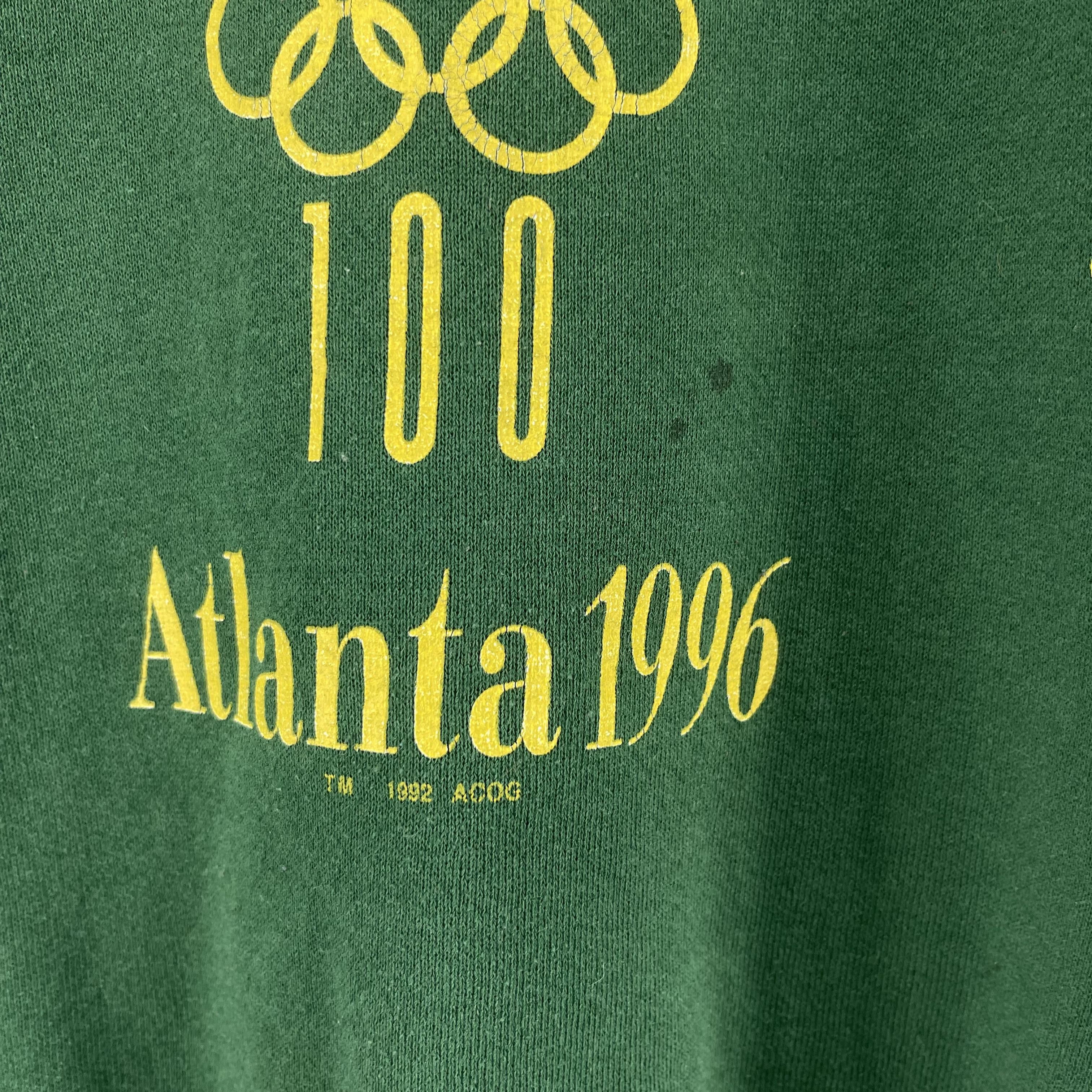 Champion × USA Olympics × Vintage Vintage 90s CHAMPION Olympic Altanta Sweatshirt Crewneck Size US XL / EU 56 / 4 - 3 Thumbnail