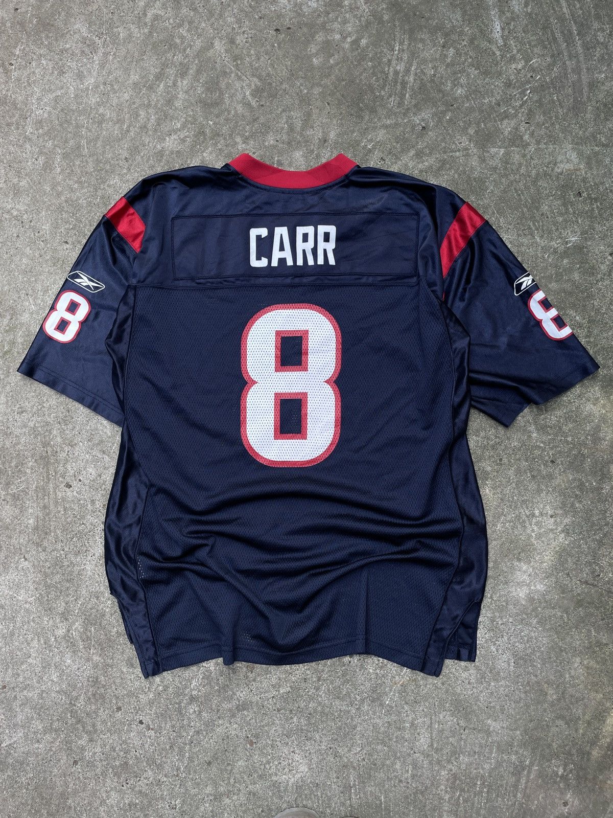 Reebok Vintage NFL Houston Texans David Carr Football Jersey Size US XL / EU 56 / 4 - 2 Thumbnail