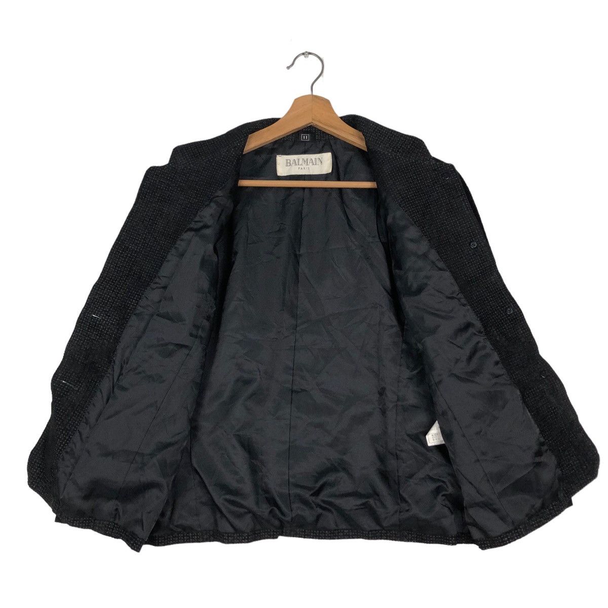 Balmain 🔥VINTAGE CROPPED COATS JACKET BALMAIN PARIS Size M / US 6-8 / IT 42-44 - 13 Thumbnail