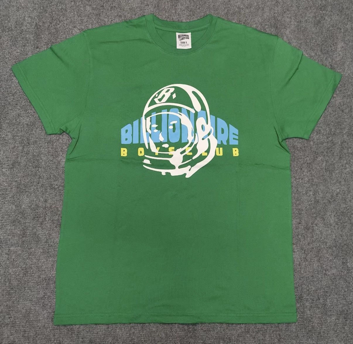 Billionaire Boys Club Green Astronaut Logo Graphic Short Sleeve T-Shirt Size US L / EU 52-54 / 3 - 1 Thumbnail