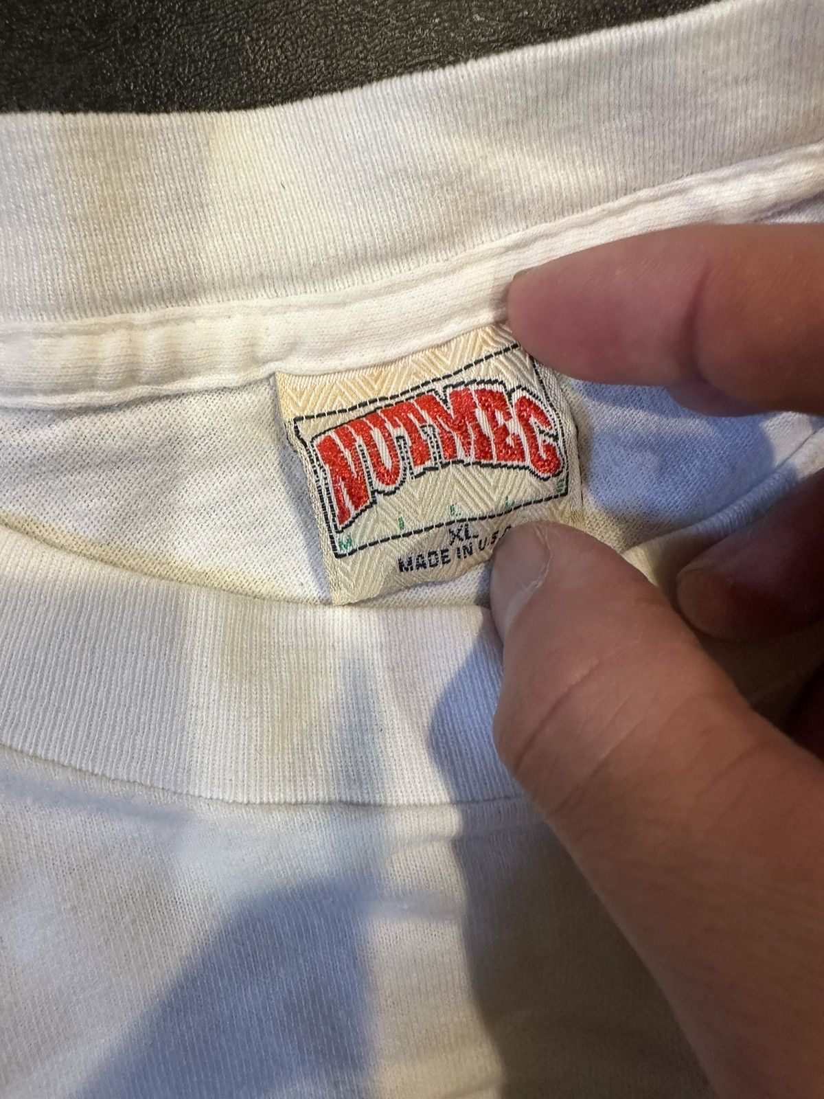 NBA × Nutmeg × Vintage Nutmeg 1989 Champions Vintage Detroit Pistons T Shirt Size US XL / EU 56 / 4 - 2 Thumbnail