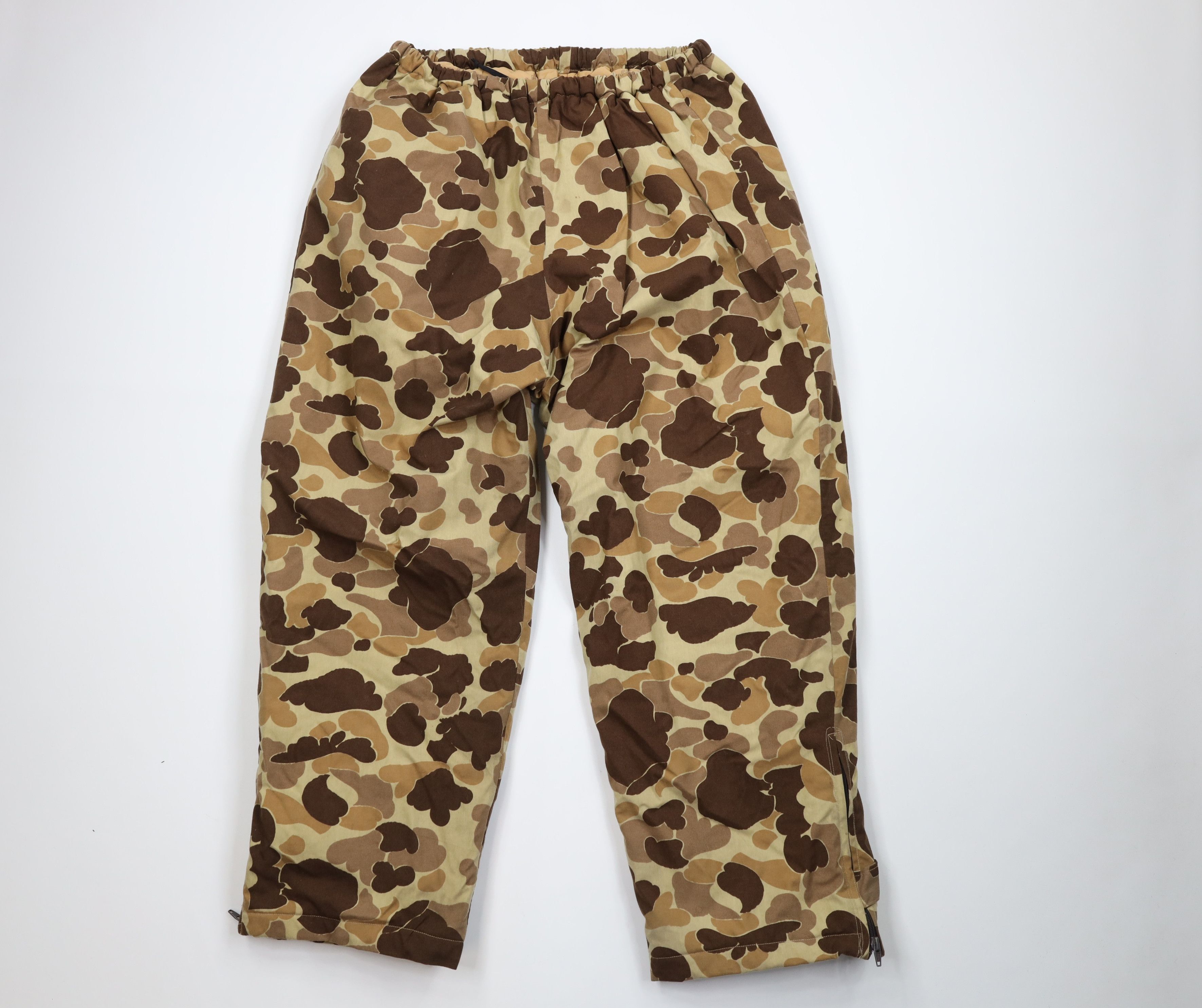 Cabelas Vintage 80s 90s Cabelas Camouflage Insulated Pants USA Size US 40 / EU 56 - 1 Thumbnail