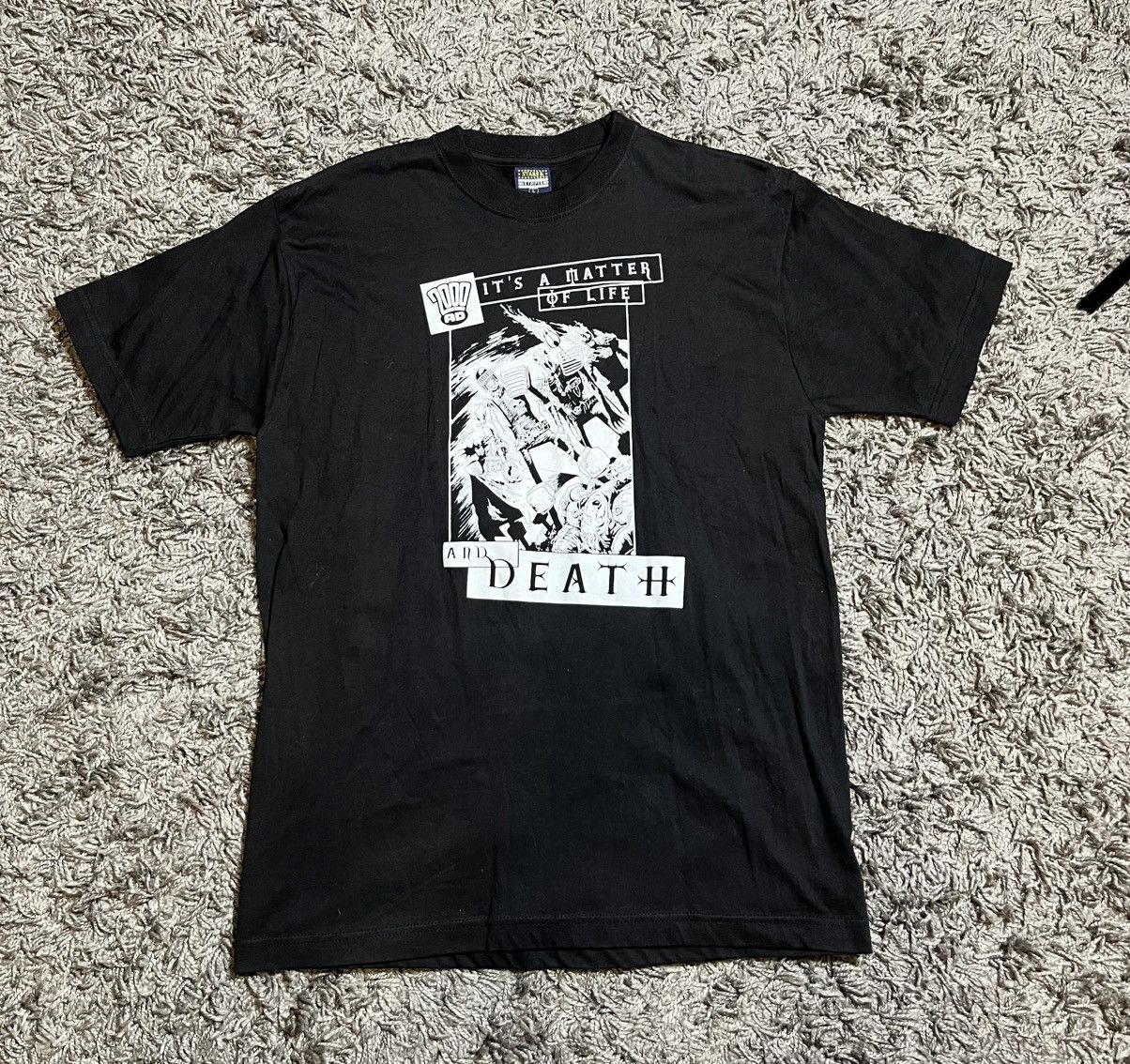 Iron Maiden IRON MAIDEN “ A MATTER OF LIFE AND DEATH” RARE BAND T-SHIRT Size US L / EU 52-54 / 3 - 1 Thumbnail