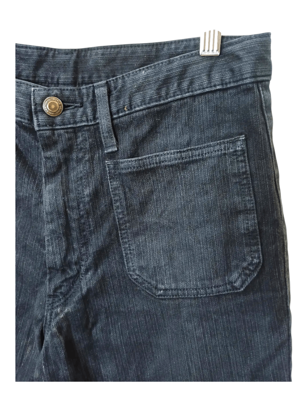 Blue Blue Japan Vintage BLUE WAY Classic Bushpants Corduroy Flare Jeans Size US 30 / EU 46 - 7 Thumbnail