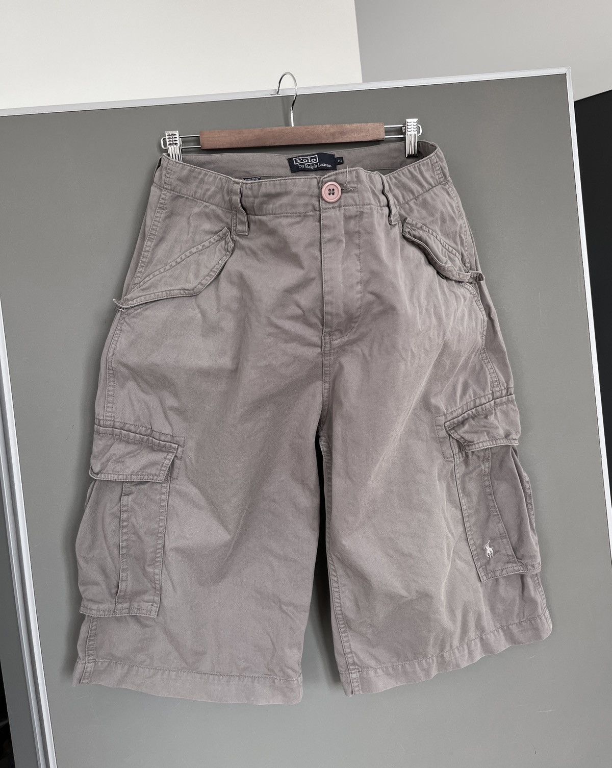 Polo Ralph Lauren Vintage Polo Ralph Lauren Cargo Shorts Size US 36 / EU 52 - 12 Thumbnail