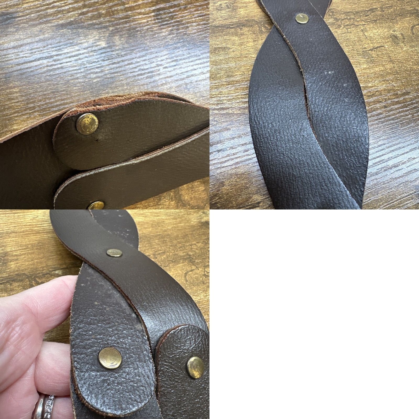 Vtg Tex Tan Brushed Cowhide Leather “WOODSTOCK” Belt Where has this been all my life? @truwestern main image 3
