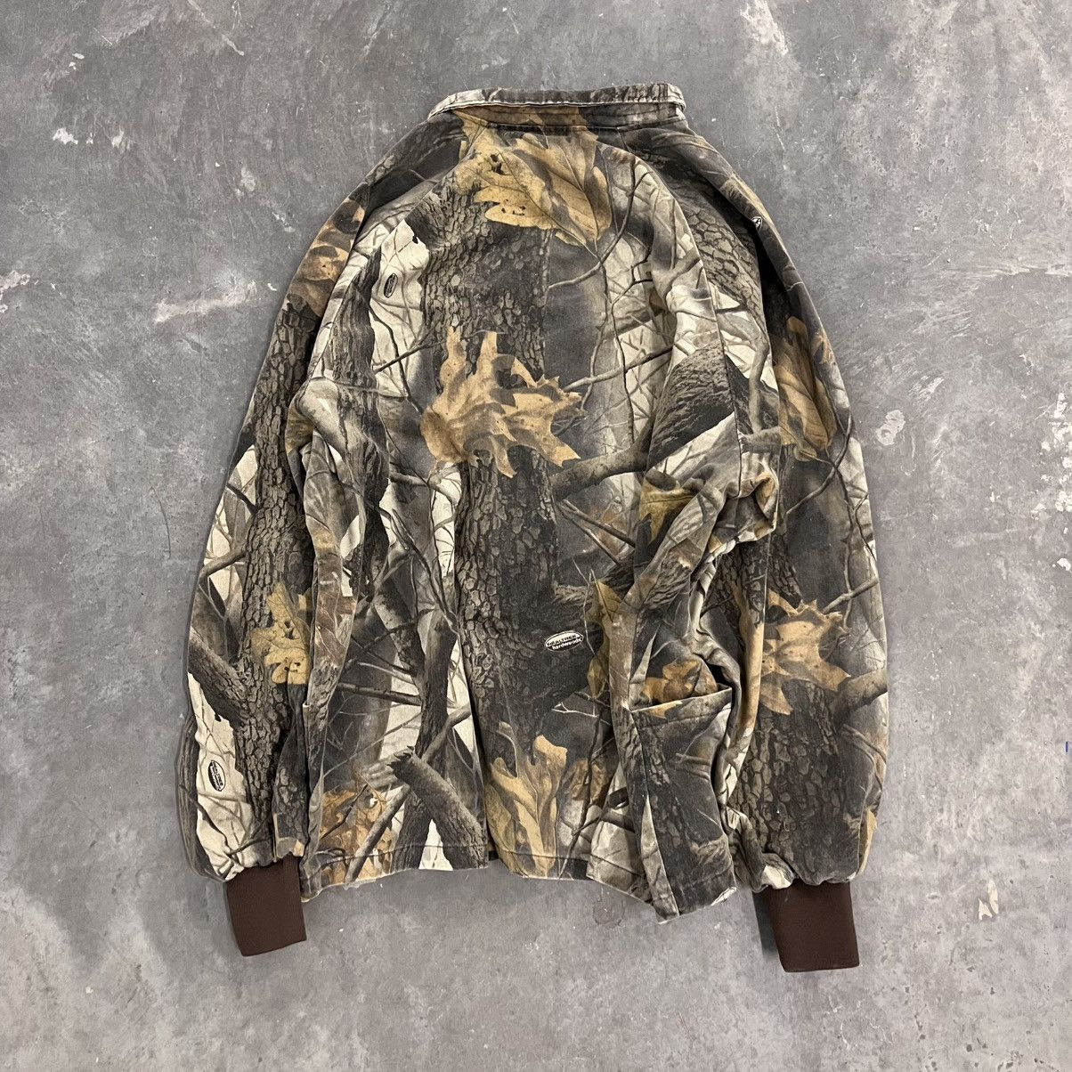 Realtree × Vintage Vintage Realtree Realistic Camo Zip Up AOP hunting jacket Size US L / EU 52-54 / 3 - 4 Thumbnail