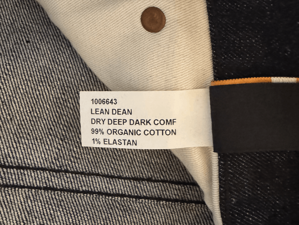 Nudie Jeans Lean Dean Dry Deep Dark Comfort 30/32 Size US 30 / EU 46 - 3 Thumbnail