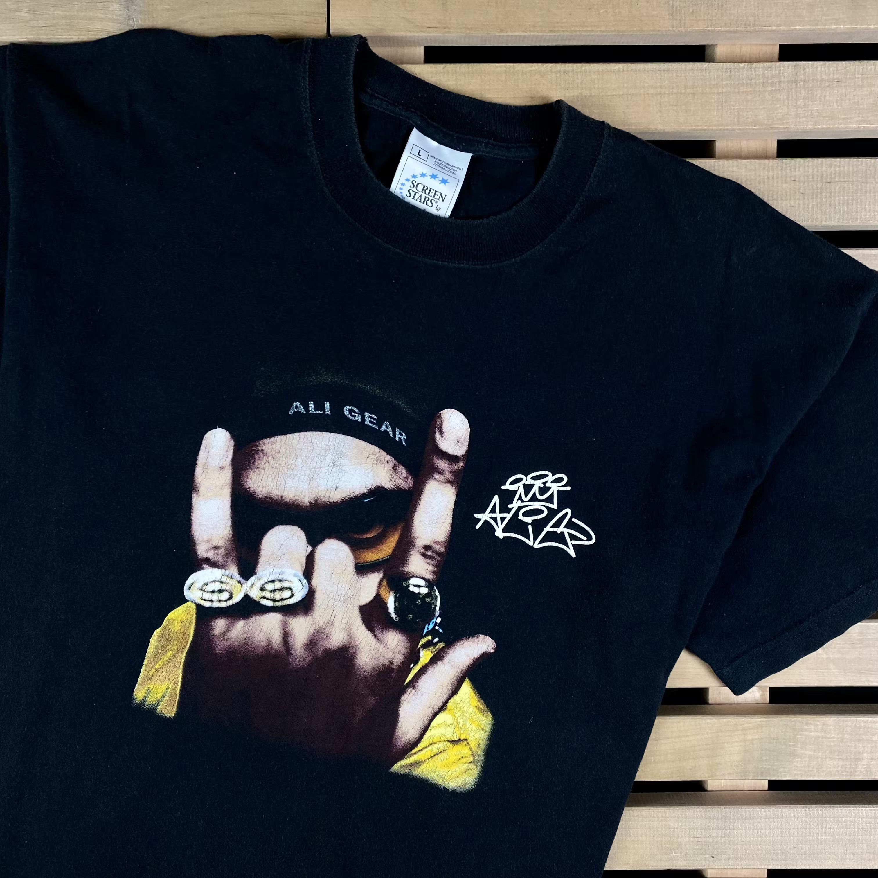 Band Tees Mens Vintage T Shirt Ali Gear Size L Size US L / EU 52-54 / 3 - 2 Thumbnail