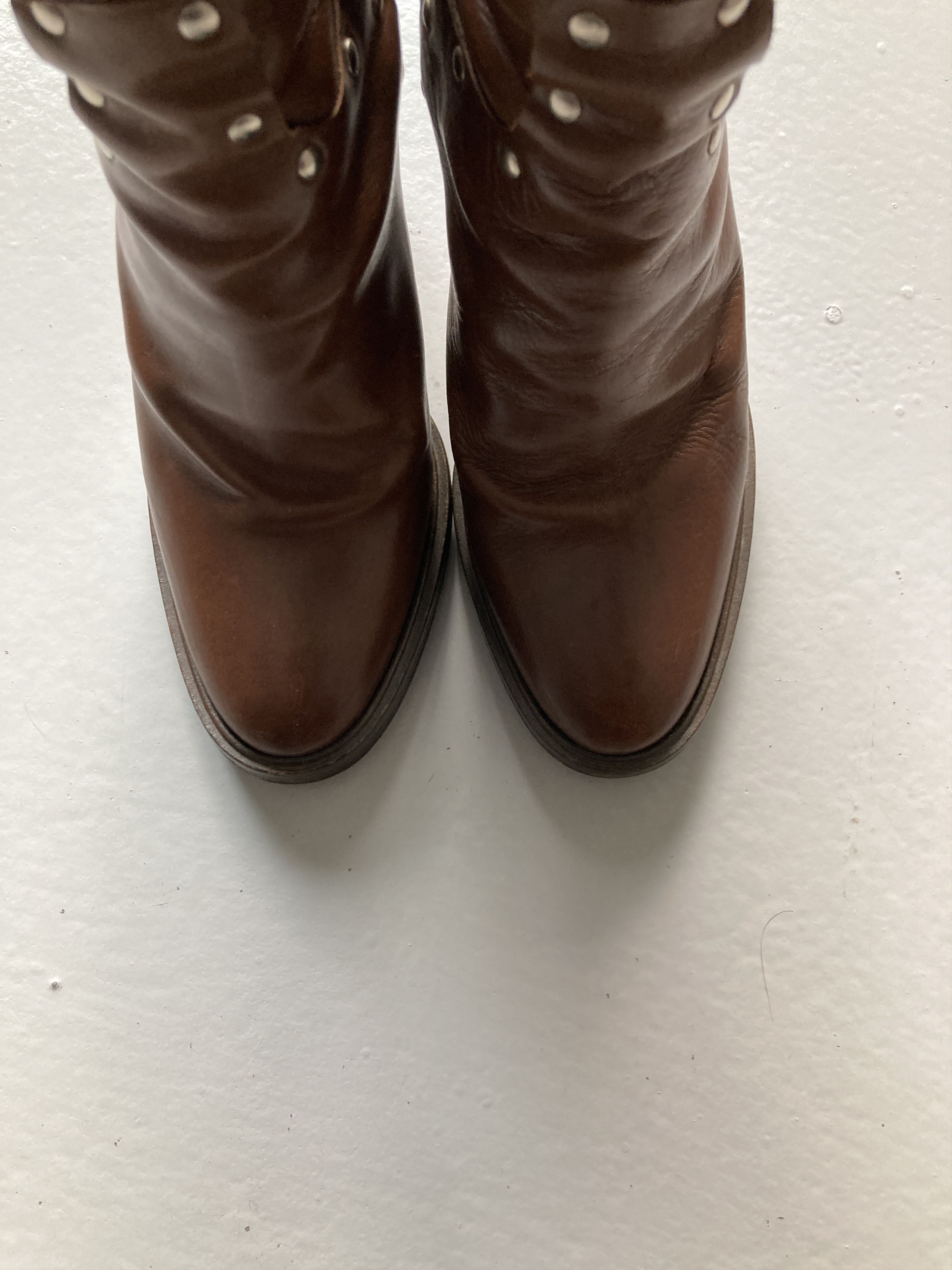 A.F. Vandevorst Studded Leather Boots Size US 7.5 / IT 37.5 - 4 Thumbnail
