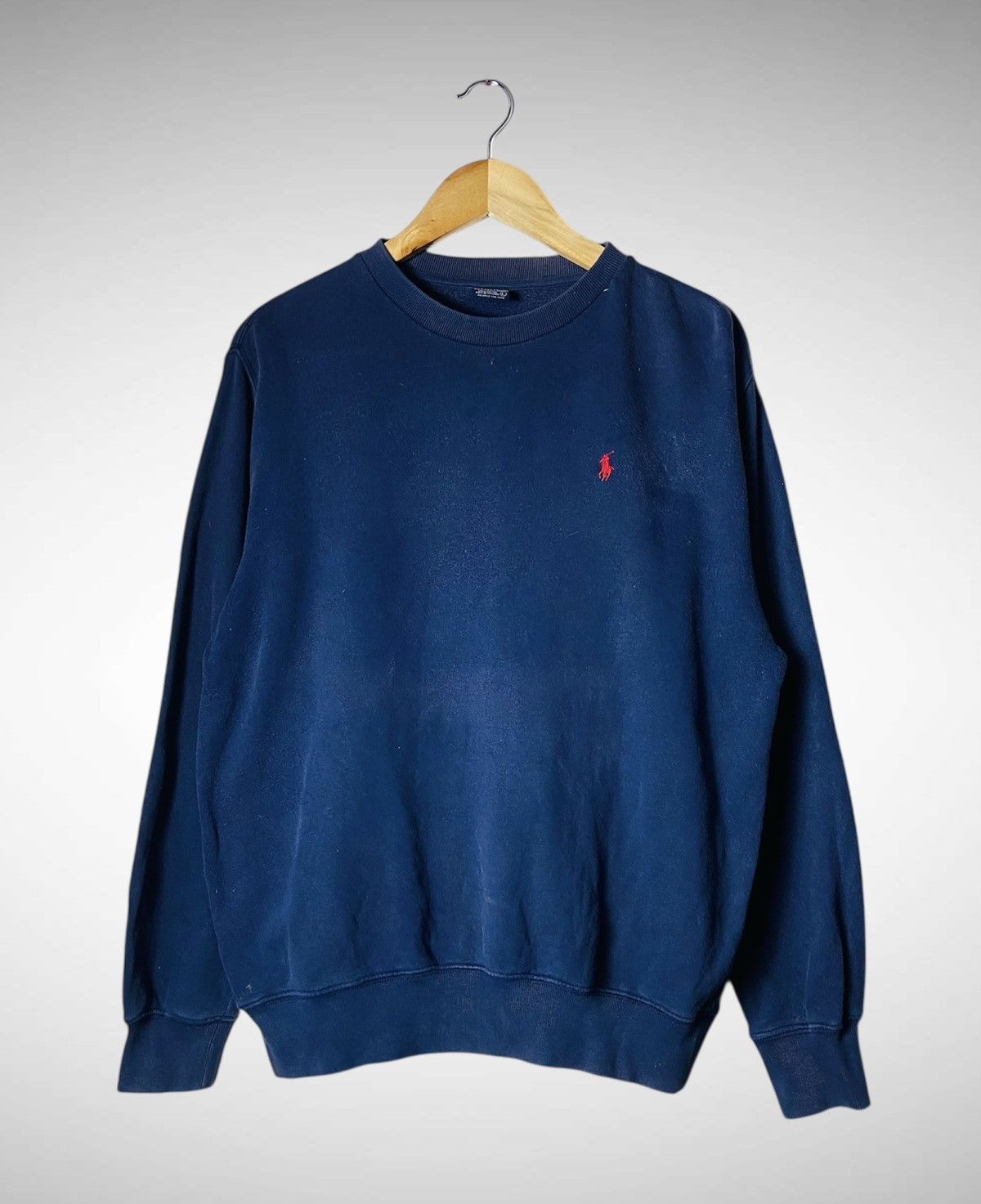 Polo Ralph Lauren Vintage Polo Ralph Lauren Small Pony Sweatshirt Size US L / EU 52-54 / 3 - 1 Thumbnail