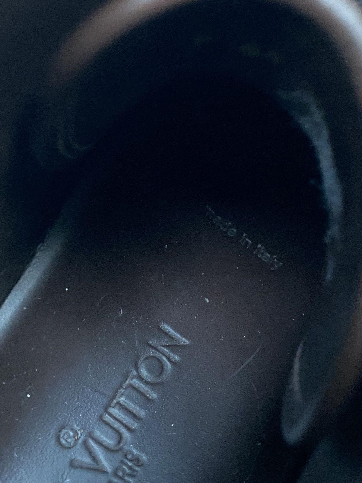 Louis Vuitton Louis Vuitton High Top Leather Brown Sneakers LV Logo Size US 7.5 / IT 37.5 - 10 Thumbnail