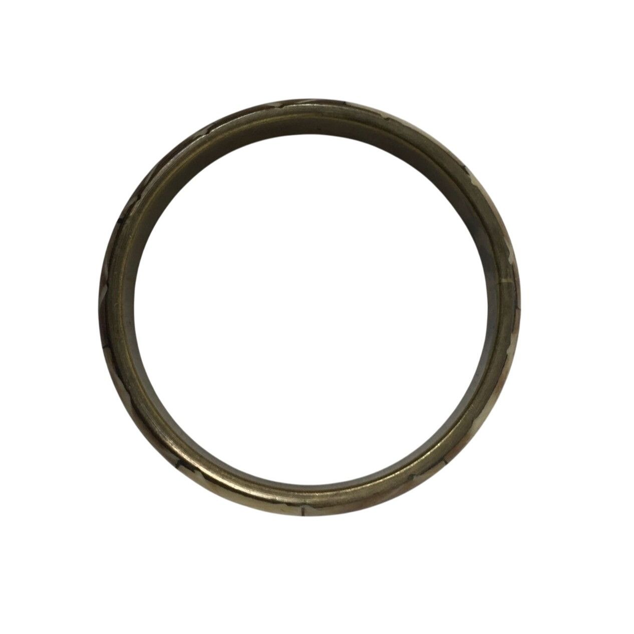 Other Women's Thick Gold Tone Bangle Bracelet Size ONE SIZE - 3 Thumbnail