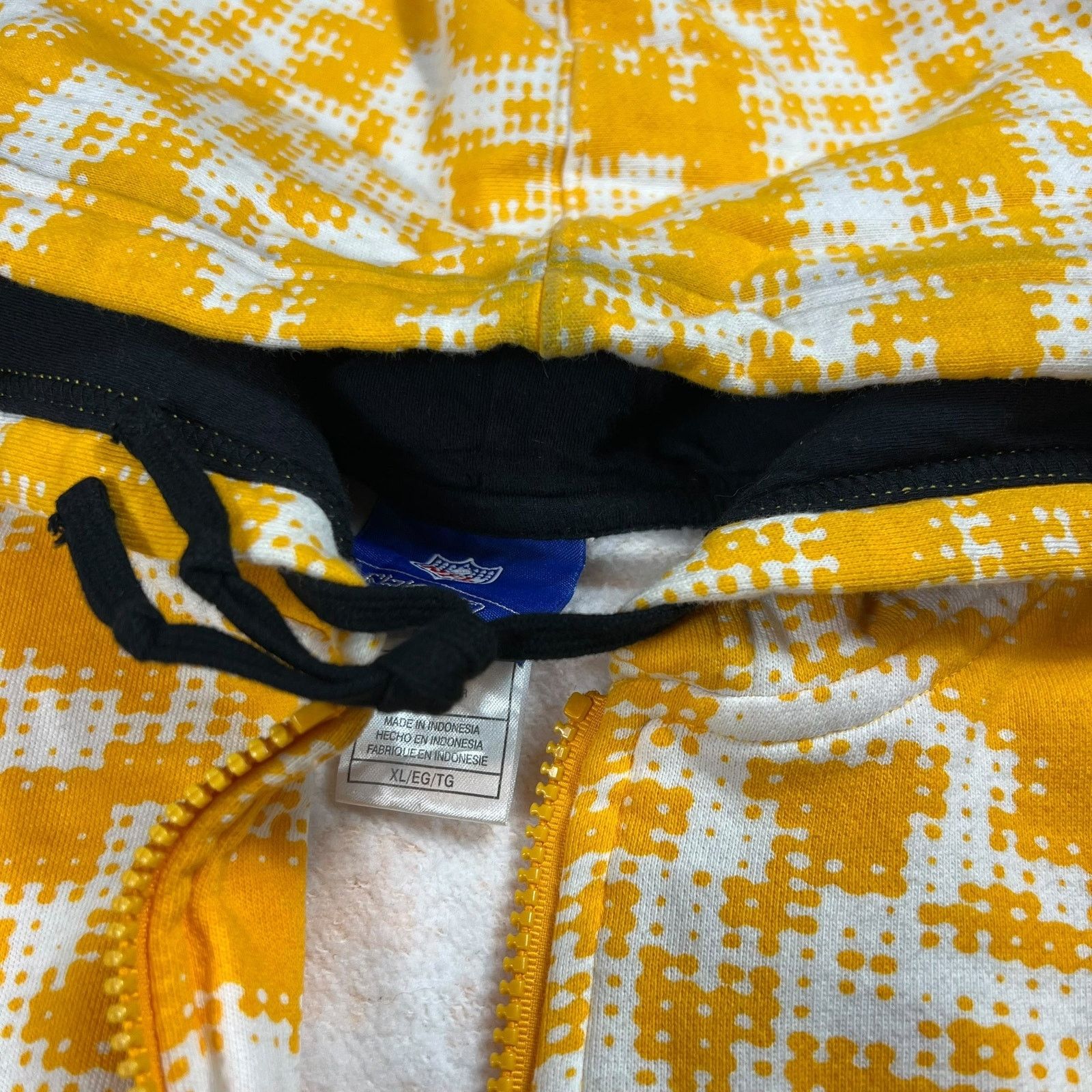 NFL × Reebok × Vintage Vintage Reebok Pittsburgh Steelers digi camo zip up hoodie Size US XL / EU 56 / 4 - 5 Thumbnail
