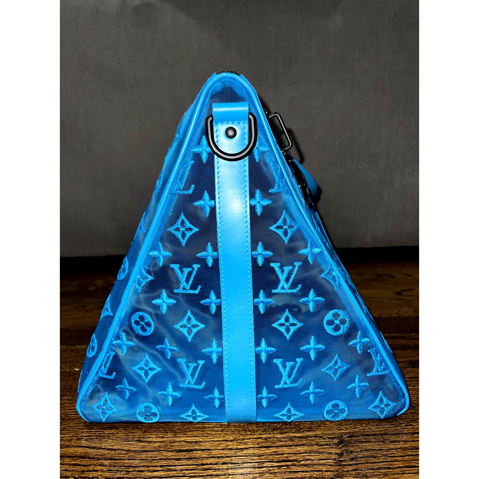Louis Vuitton Louis Vuitton Keepall Bandouliere Triangle Mesh Travel Bag Size ONE SIZE - 7 Thumbnail