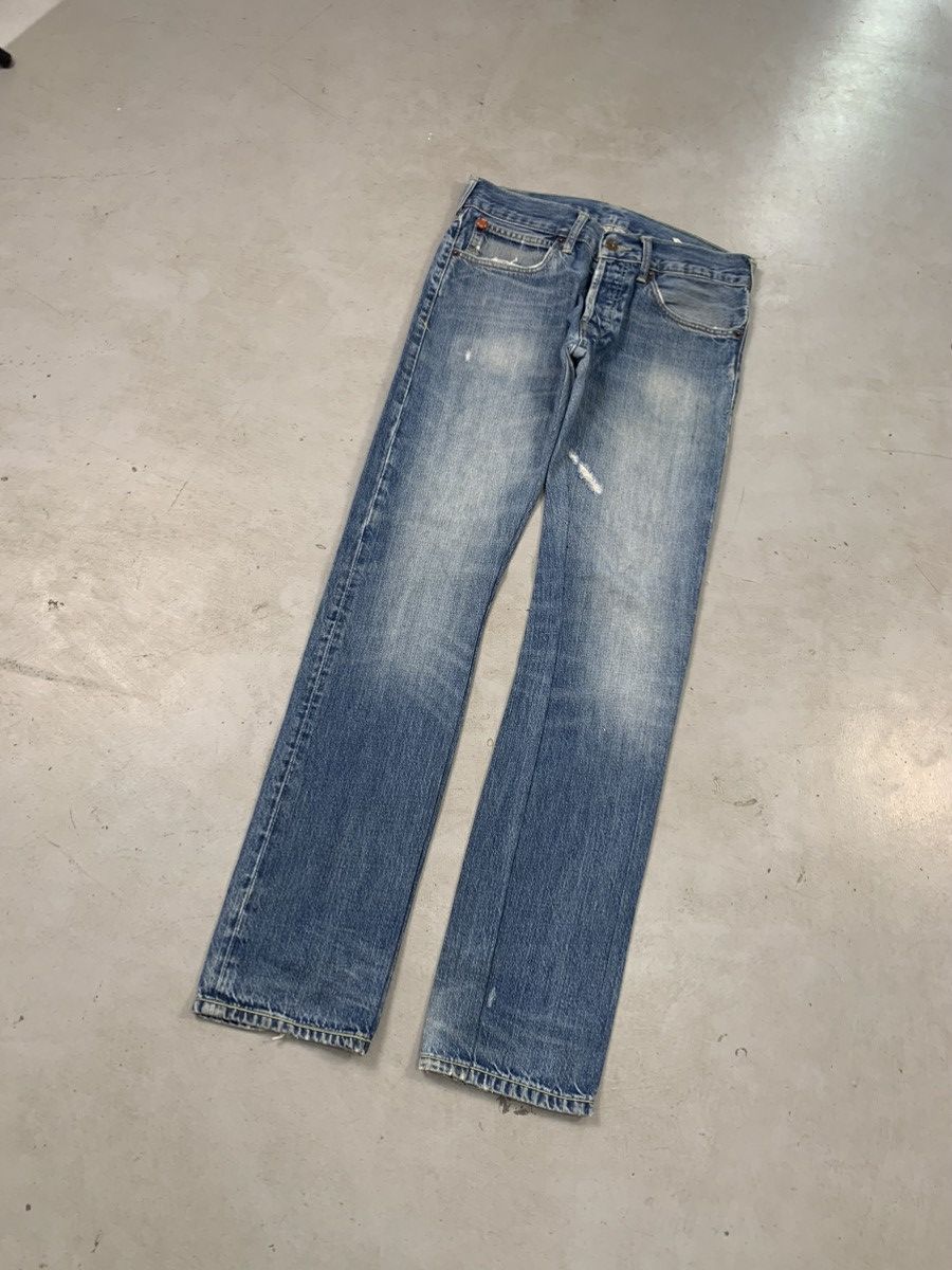 Evisu Vintage Evisu x puma skinny fit denim altered length Size US 32 / EU 48 - 2 Thumbnail