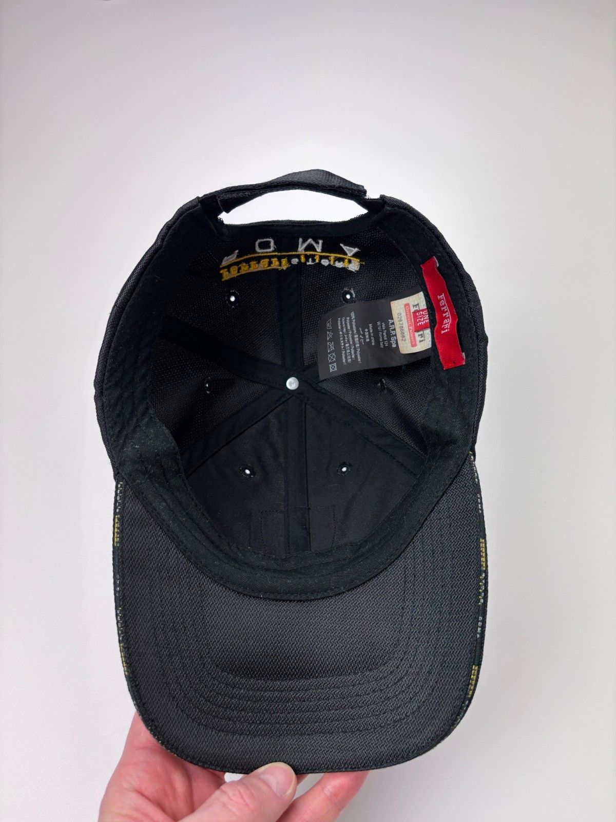 Ferrari Mens Scuderia Ferrari F1 Team Cap Black One Size Size ONE SIZE - 6 Thumbnail