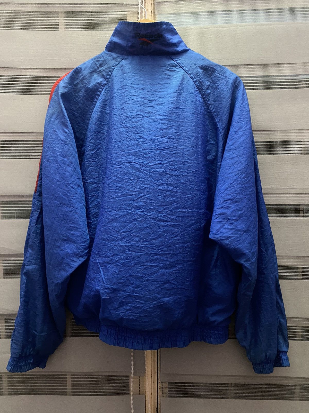 Reebok Vintage 90s Reebok Track Windbreaker 2 Tone Colour Blocked Size US L / EU 52-54 / 3 - 6 Thumbnail