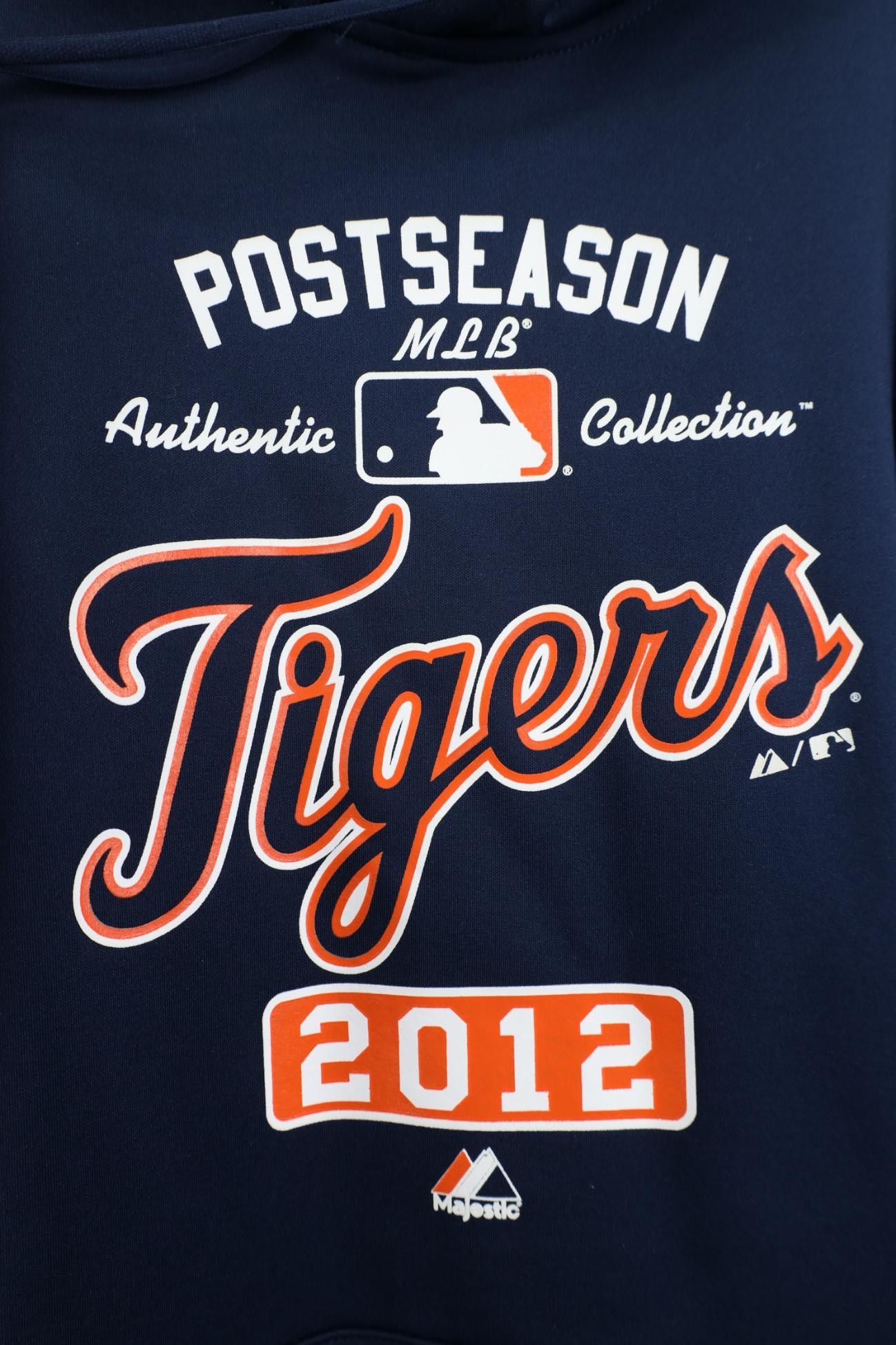 Majestic Y2K Majestic Therma Base Detroit Tigers Baseball Hoodie Size US M / EU 48-50 / 2 - 4 Thumbnail