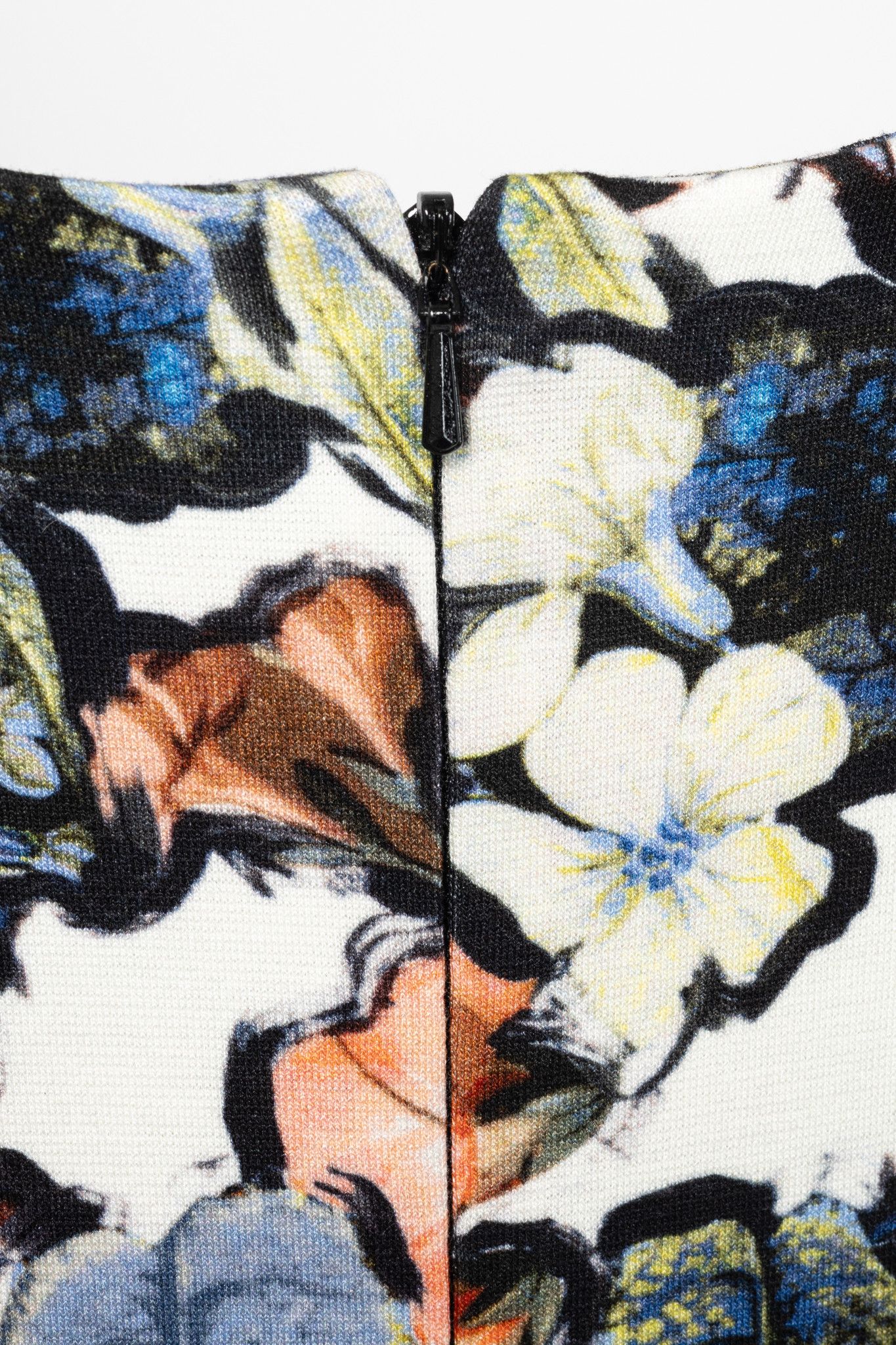 Erdem Erdem Wilhelmina Jardim Floral Ponte Jersey Sheath Dress Size M / US 6-8 / IT 42-44 - 9 Thumbnail