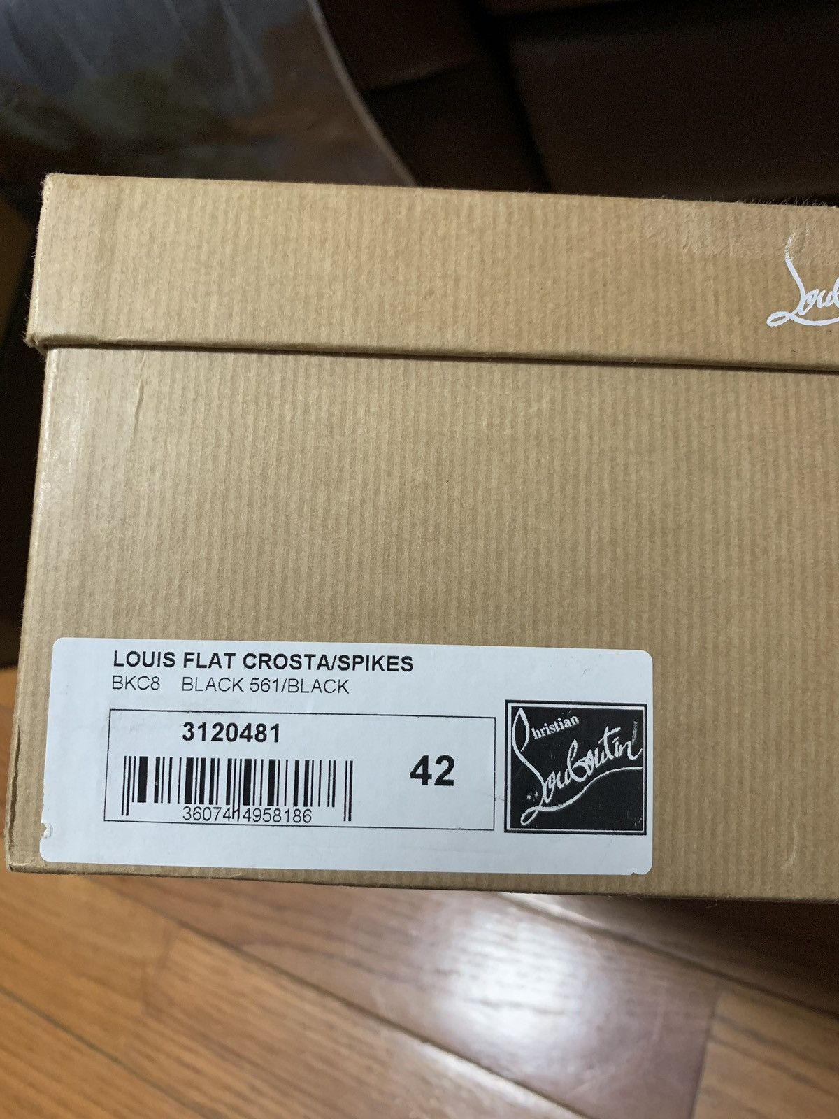 Christian Louboutin Christian Louboutin black suede spike high top sneakers 42 Size US 9 / EU 42 - 6 Thumbnail