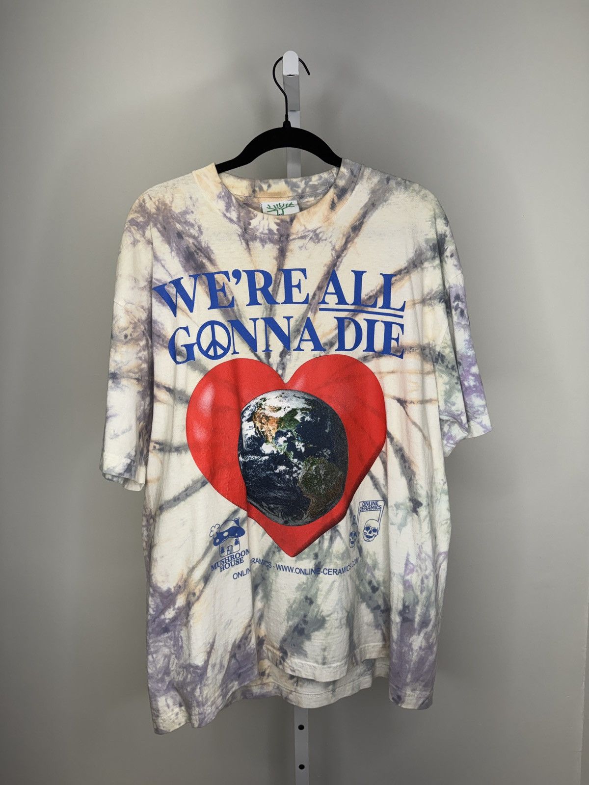 We’re All Gonna Die Tie-Dyed T-Shirt