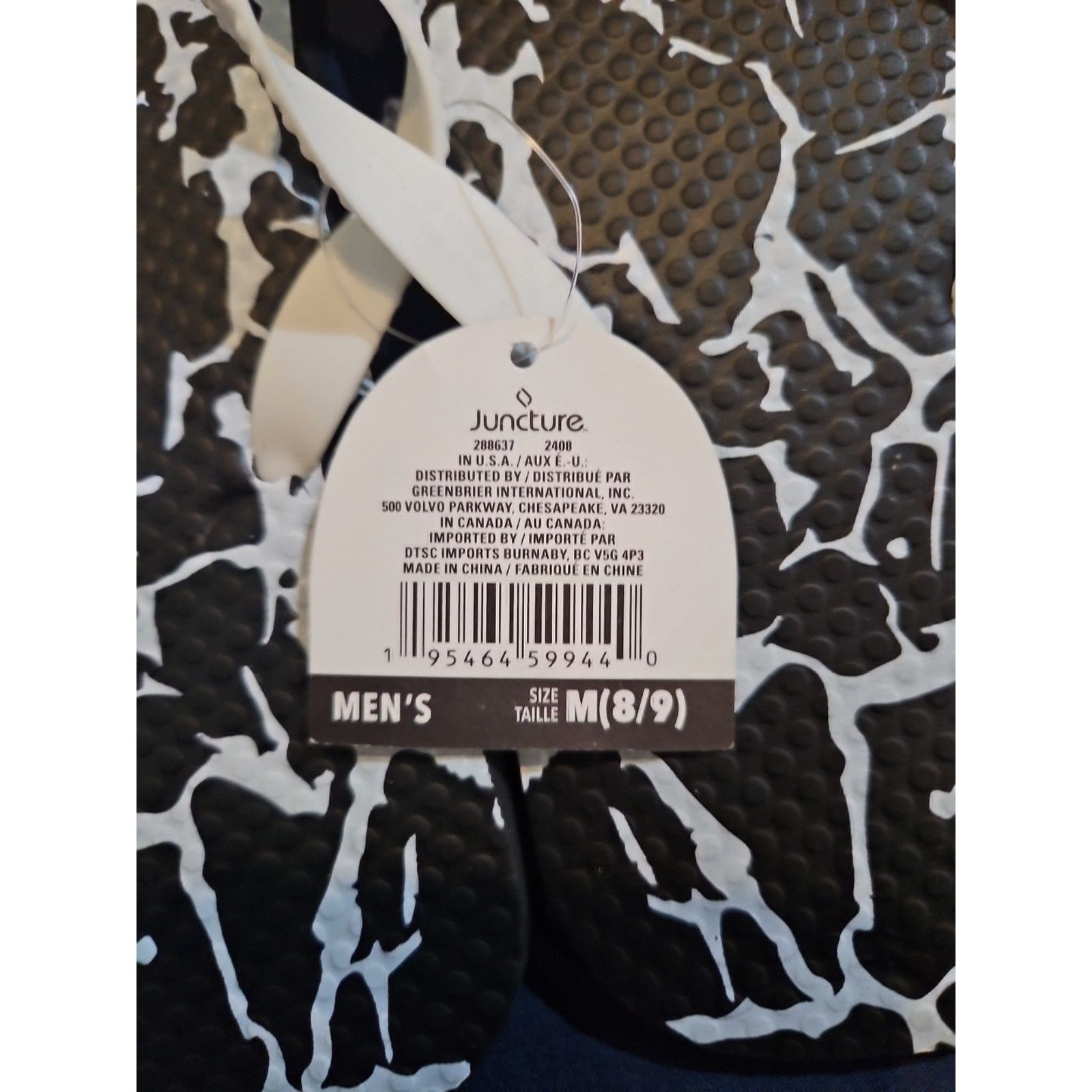 Other Juncture Men's Flip Flops Size 8/9 - Brand New Size US 9 / IT 39 - 4 Thumbnail