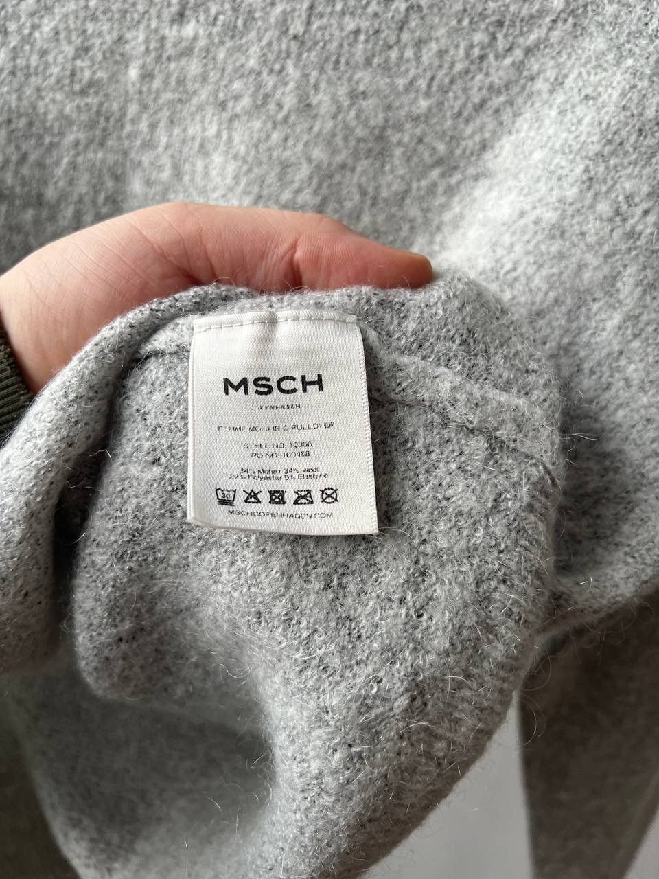 MSCHF MSCH COPENHAGEN CLASSIC REGULAR FIT MOHAIR/WOOL SWEATER S Size S / US 4 / IT 40 - 7 Thumbnail