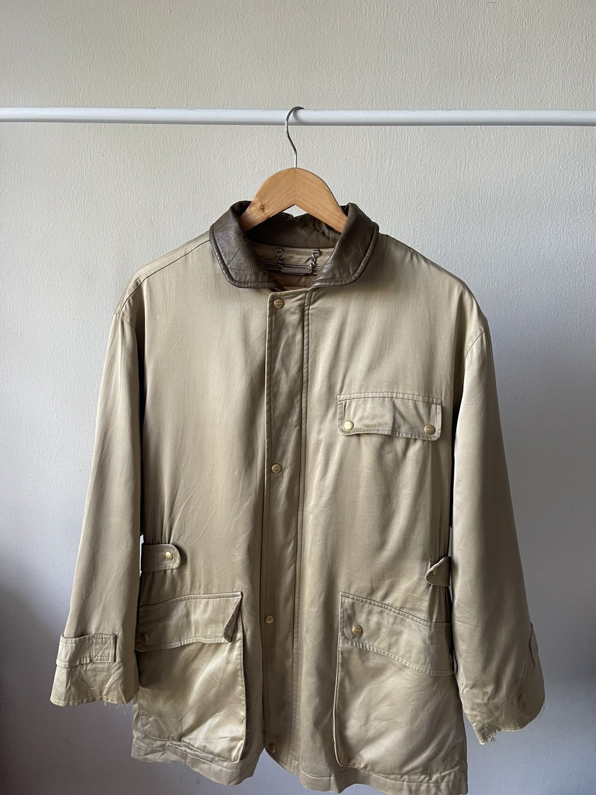 Burberry Vintage Burberry Jacket Size US L / EU 52-54 / 3 - 1 Thumbnail