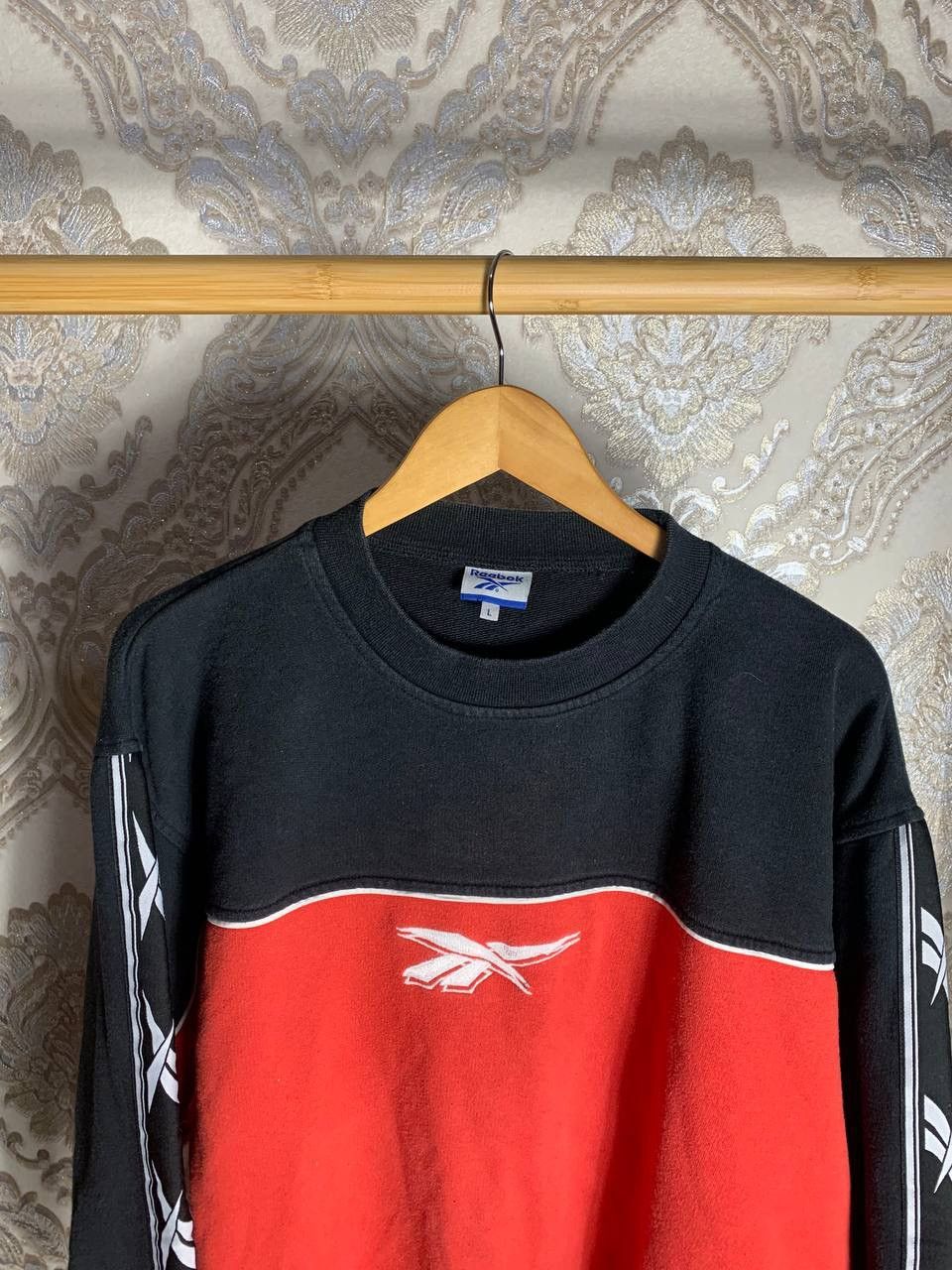 Reebok VINTAGE REEBOK RETRO SWEATSHIRT DESIGNER MONOGRAM Y2K 90s Size US S / EU 44-46 / 1 - 2 Thumbnail