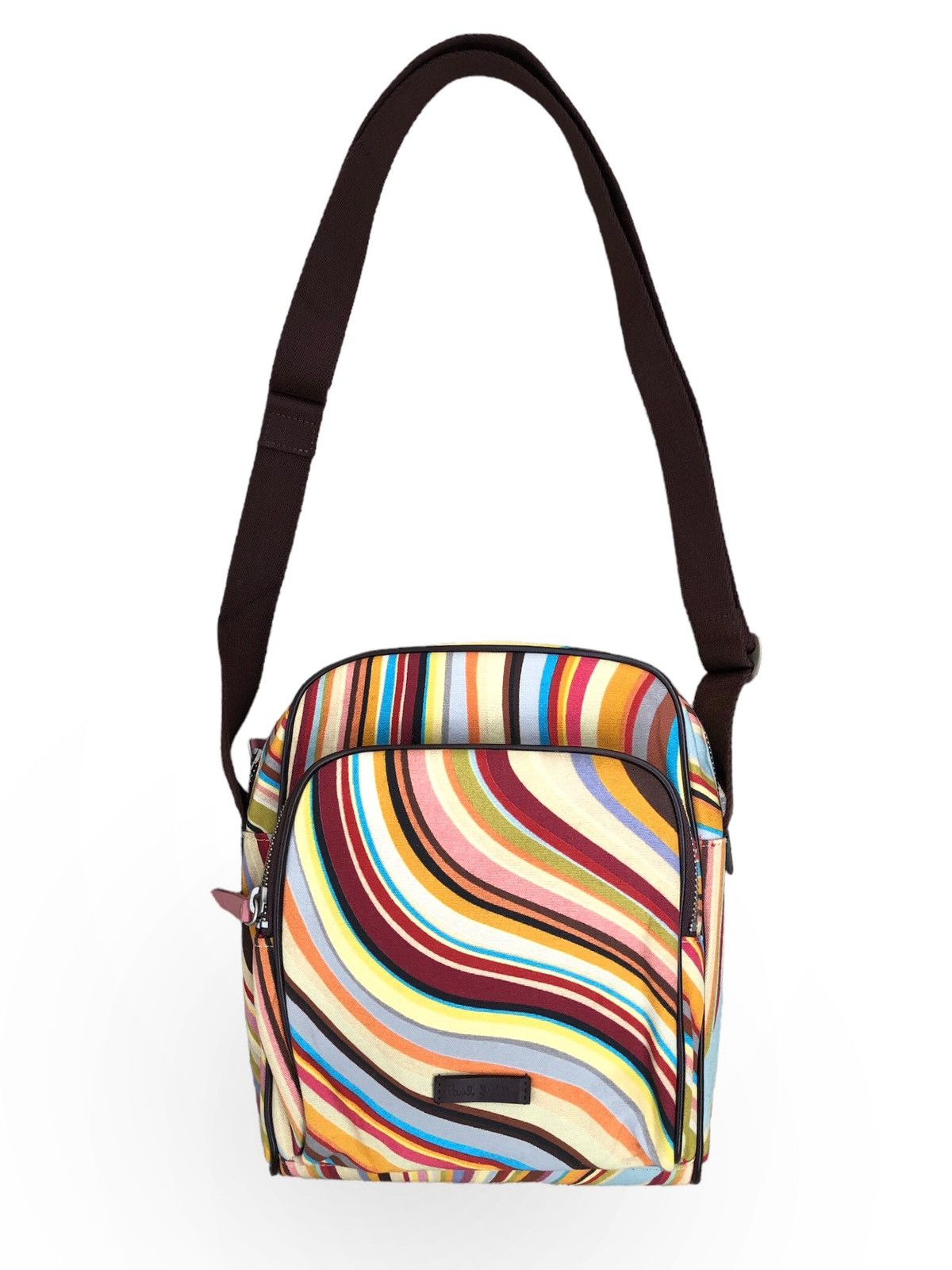 Paul Smith Paul Smith Shoulder Bag Cotton Multicolor Allover Pattern Size ONE SIZE - 4 Thumbnail
