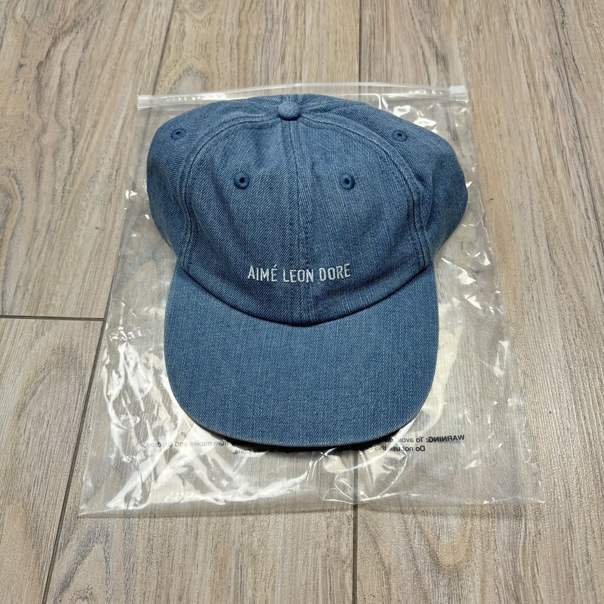Aime Leon Dore Aimé Leon Dore ALD Core Denim Light Blue Wash Hat DS Size ONE SIZE - 7 Thumbnail