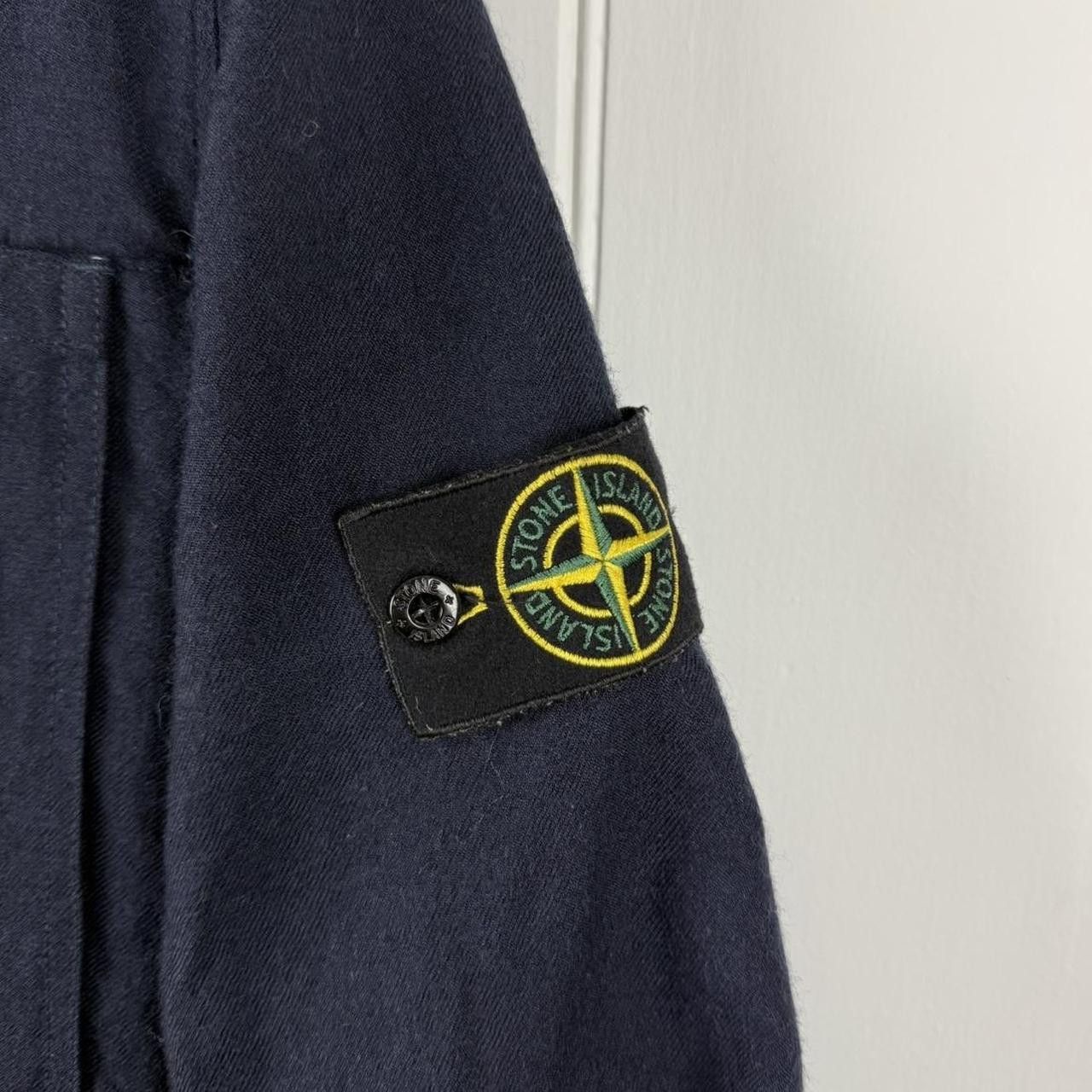 Stone Island 2000’s Stone Island Wool Jacket Size US L / EU 52-54 / 3 - 3 Thumbnail