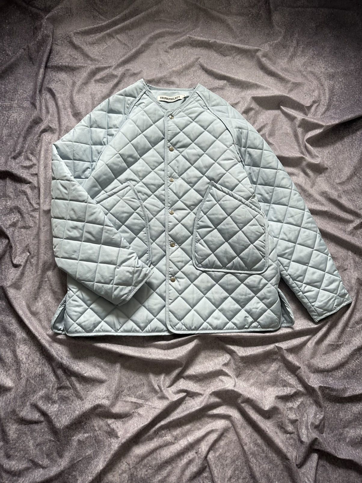 TRUNKPROJECT Trunkporject Oversized Quilted Padded Jacket Size S Sky Blue Size US S / EU 44-46 / 1 - 1 Thumbnail