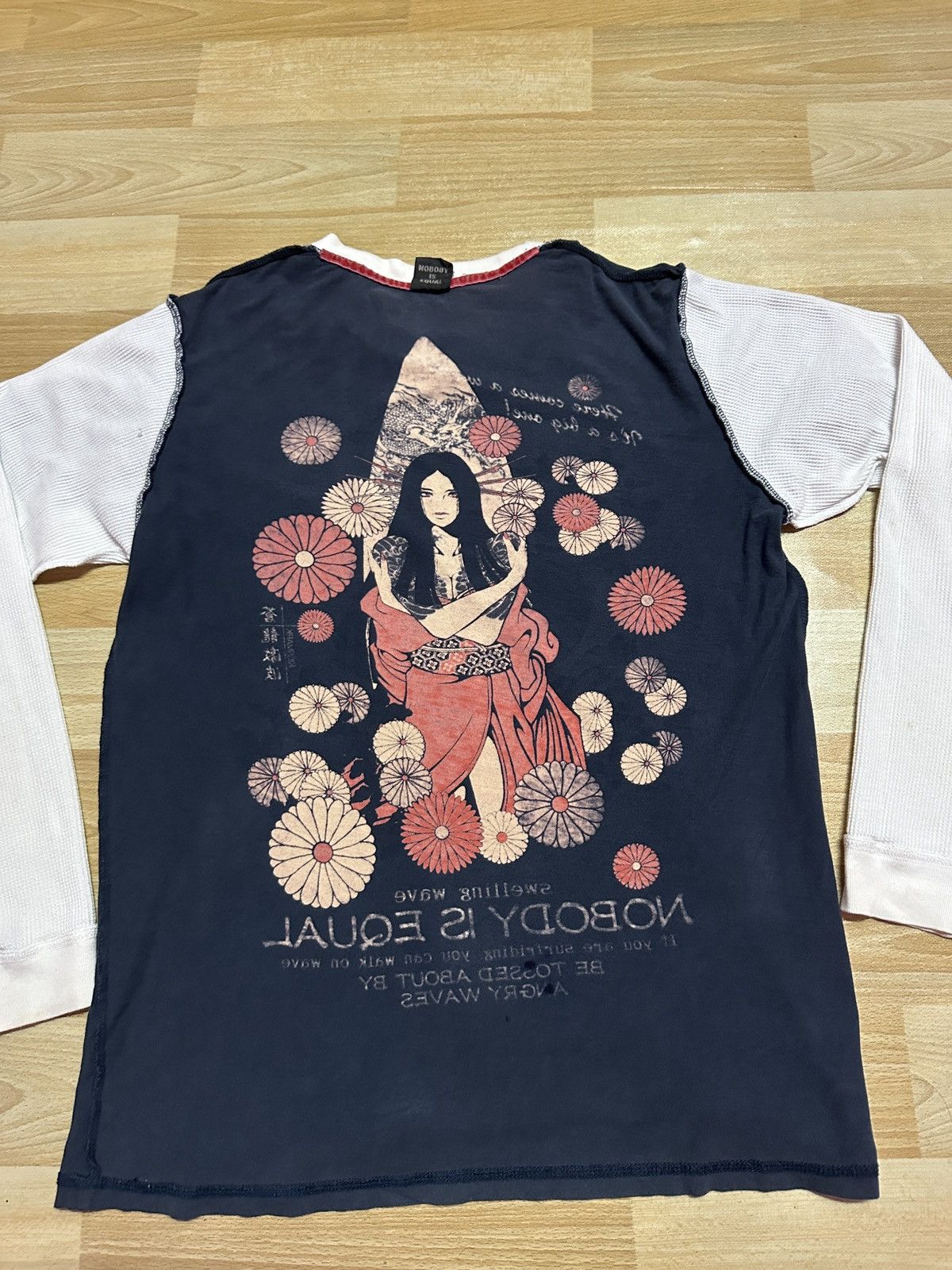Japanese Brand Kiss Mark Nobody is Equal Size US S / EU 44-46 / 1 - 25 Thumbnail